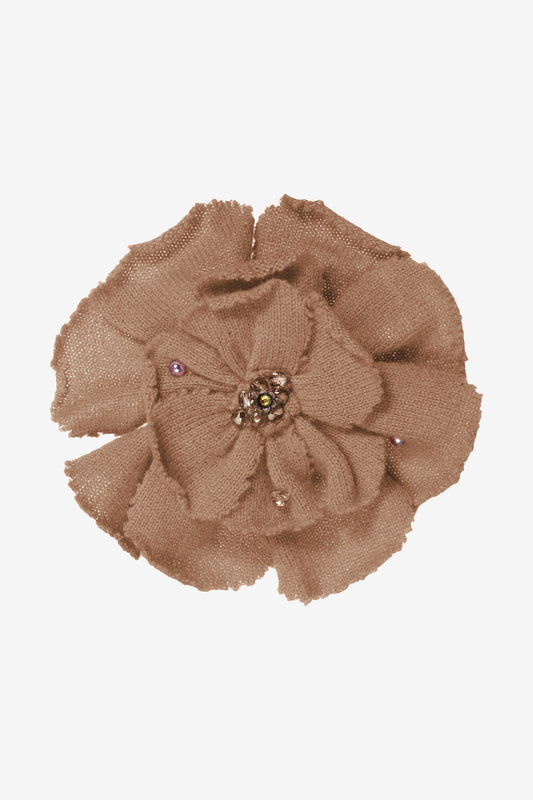 MILENA - Flower Wool Brooch