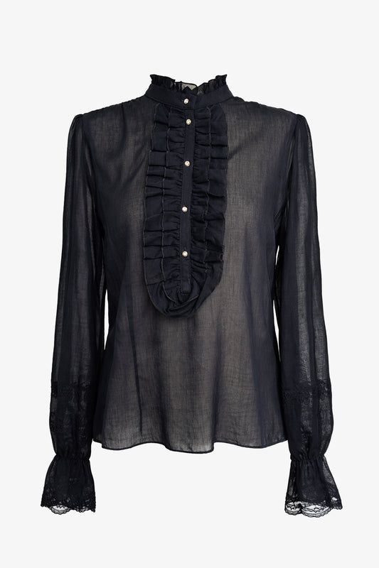 ISOTTA - Cotton blouse Madame