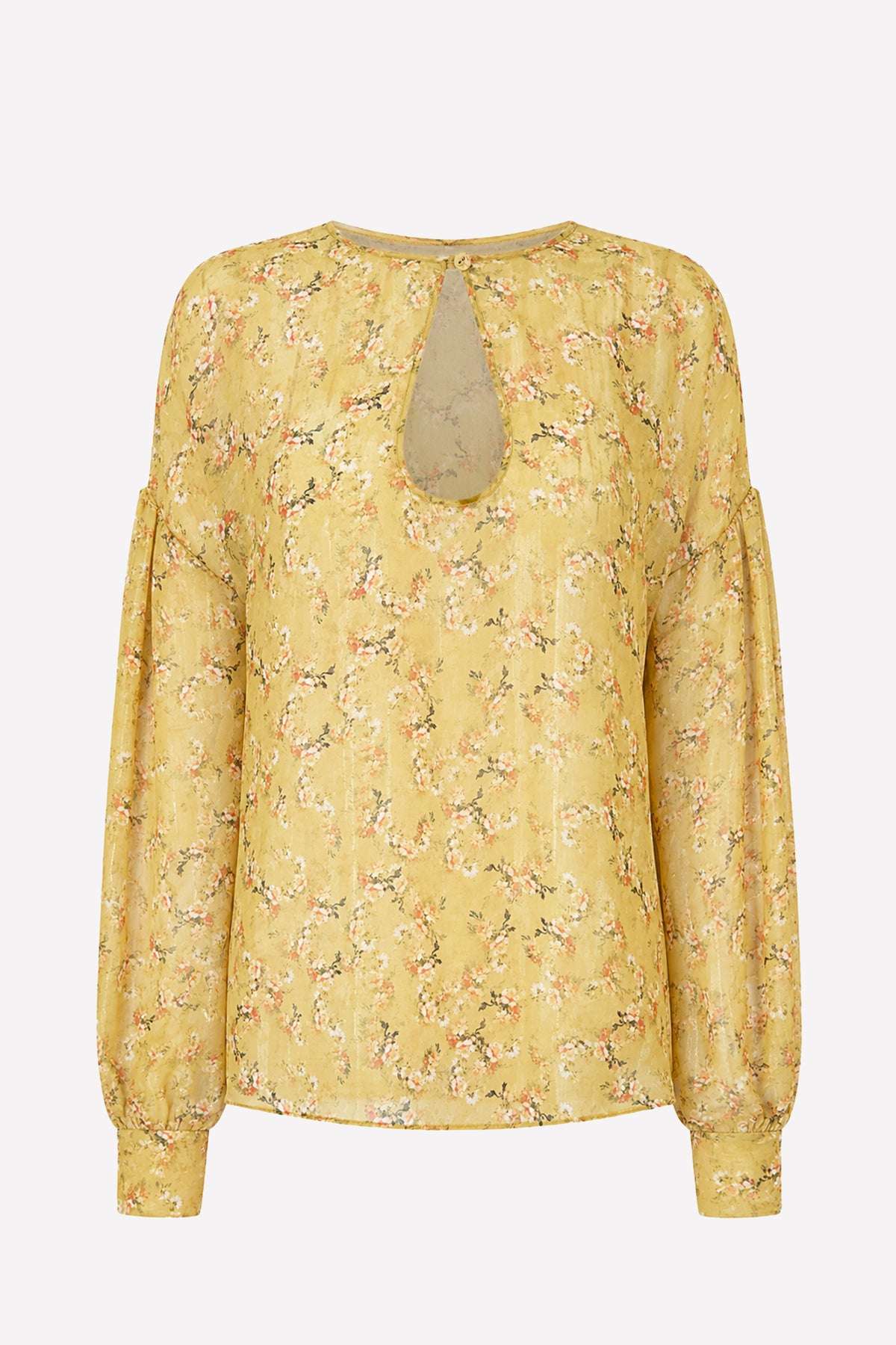 LEA - Blusa in seta Goldie