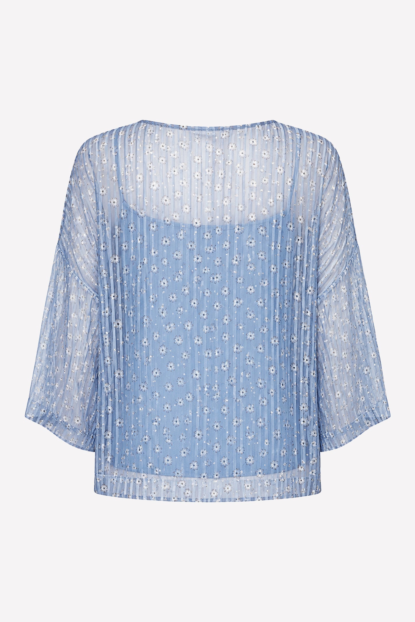 EVA - Blusa over in seta Monet