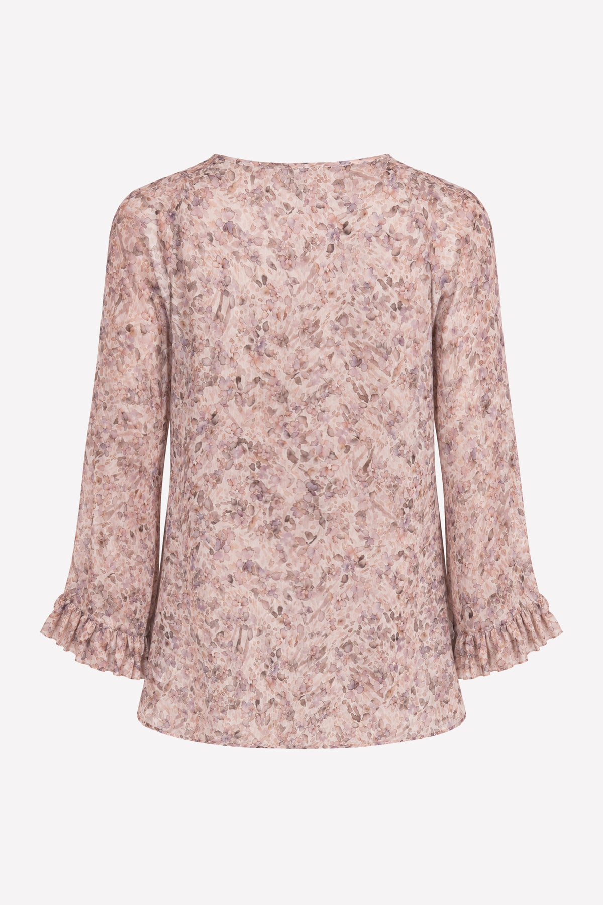 MIRIAM  - Blusa in seta Jardin
