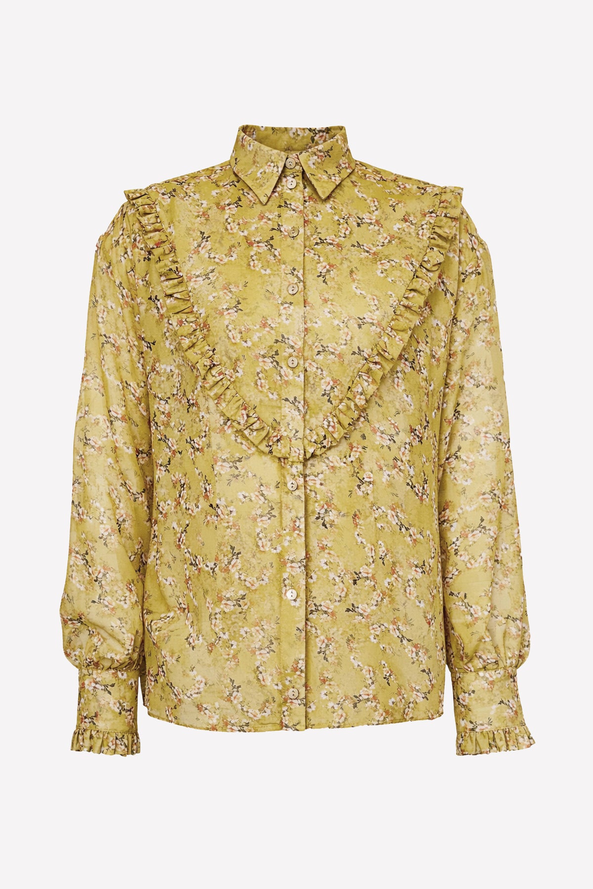 IRIS - Silk blouse Goldie