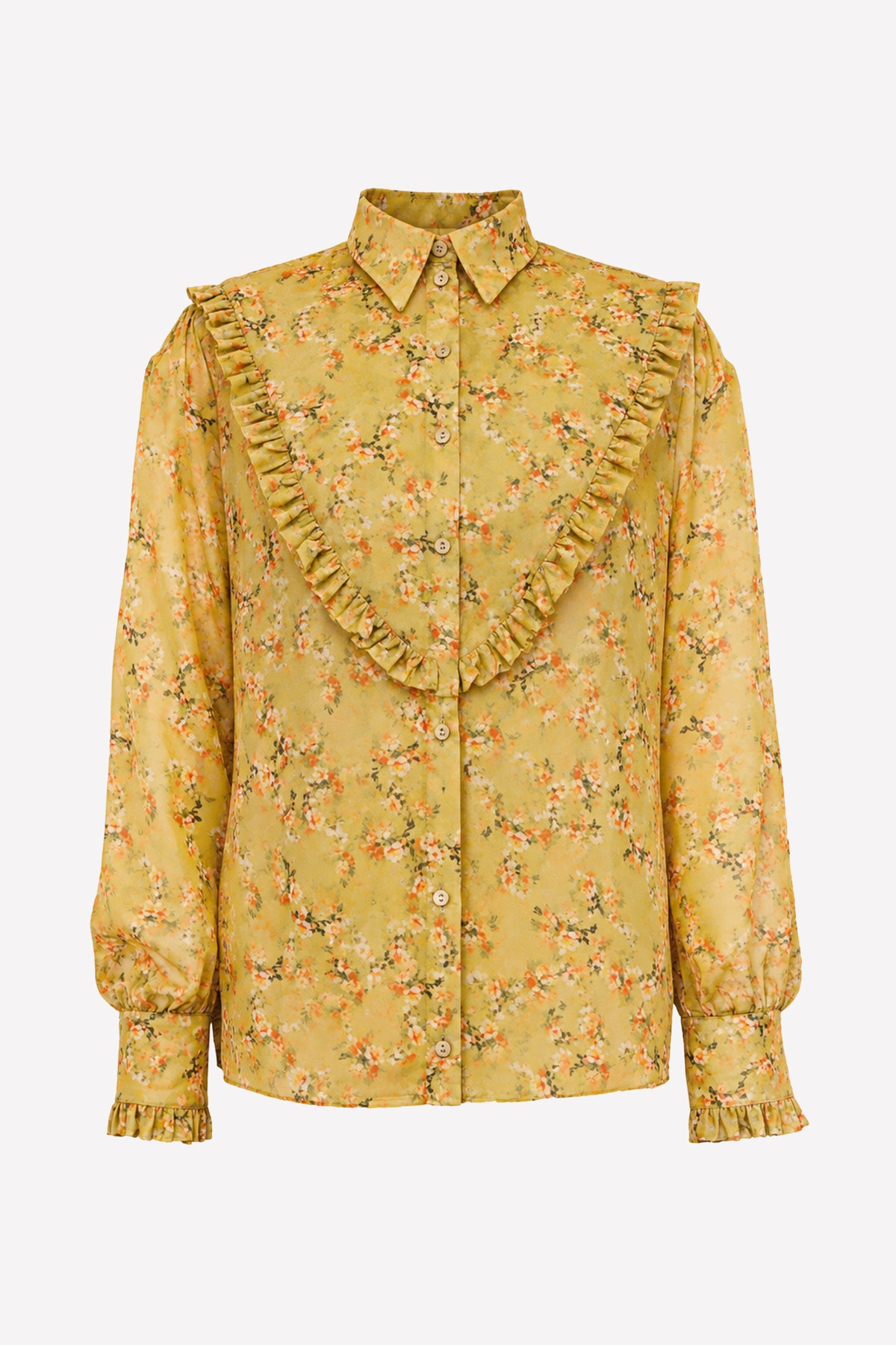 IRIS - Silk shirt Goldie