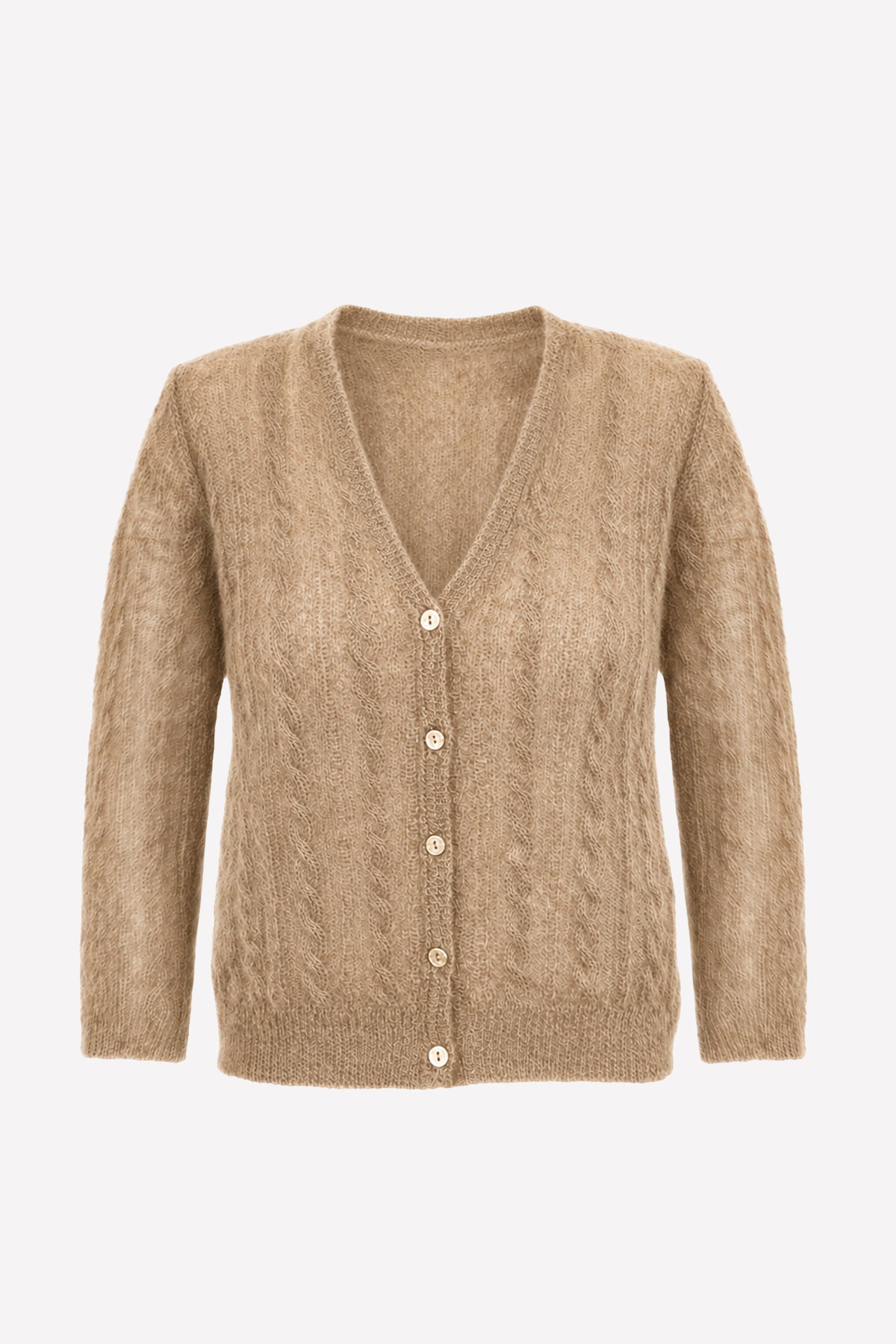 FRANCESCA - Cardigan in mohair Bretagne