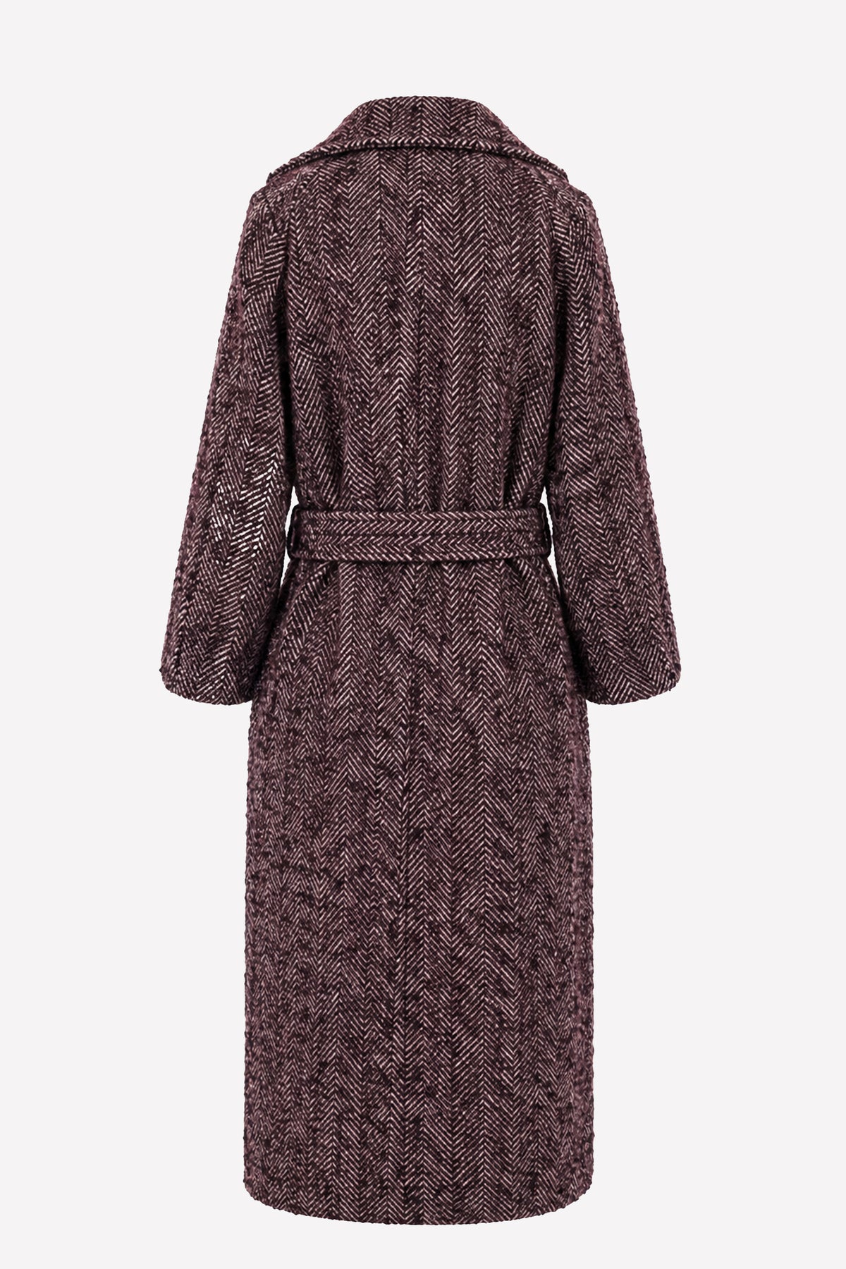 VIVIENNE - Oversized tweed coat Downtown