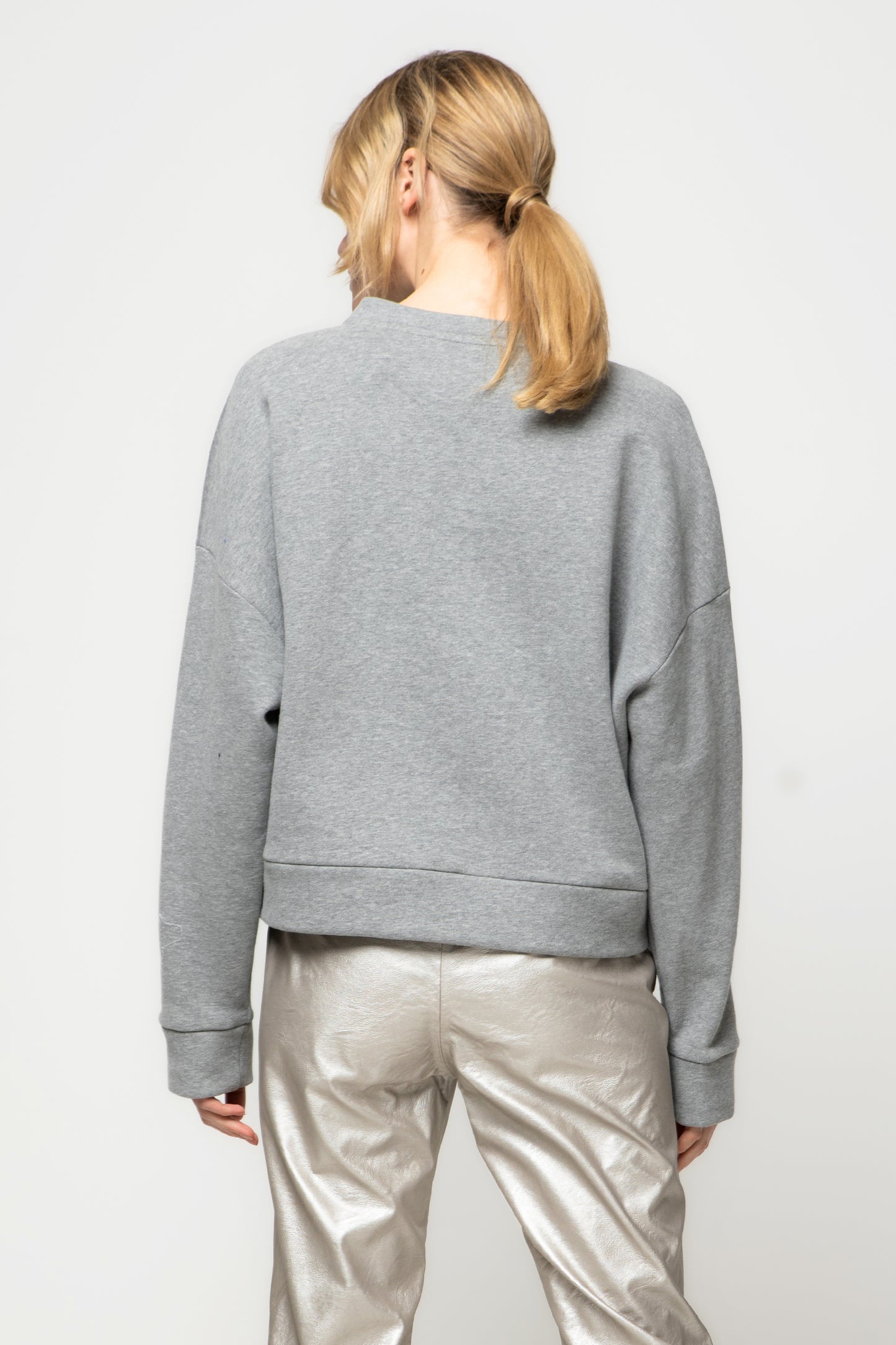 HARPER - Silver sweatshirt