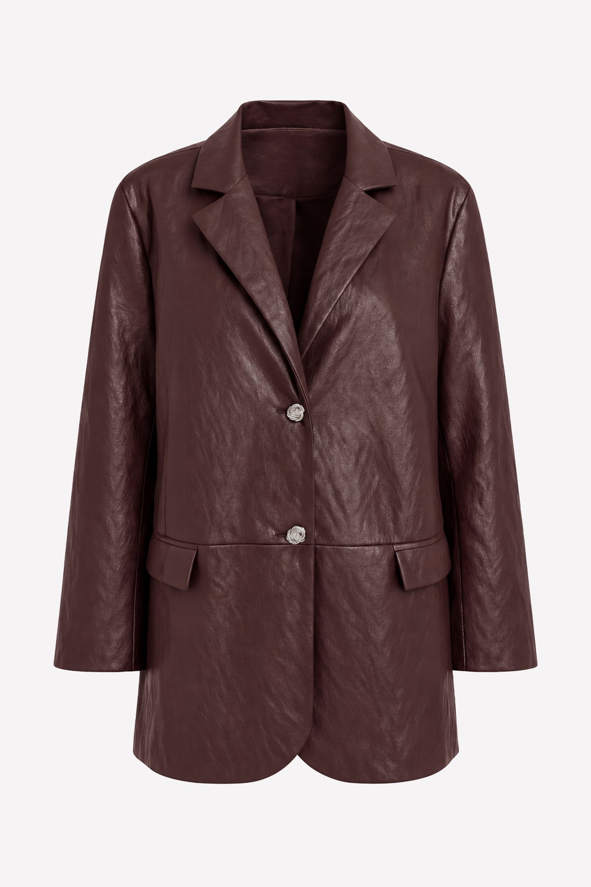 OTTAVIA - Faux leather blazer Rock