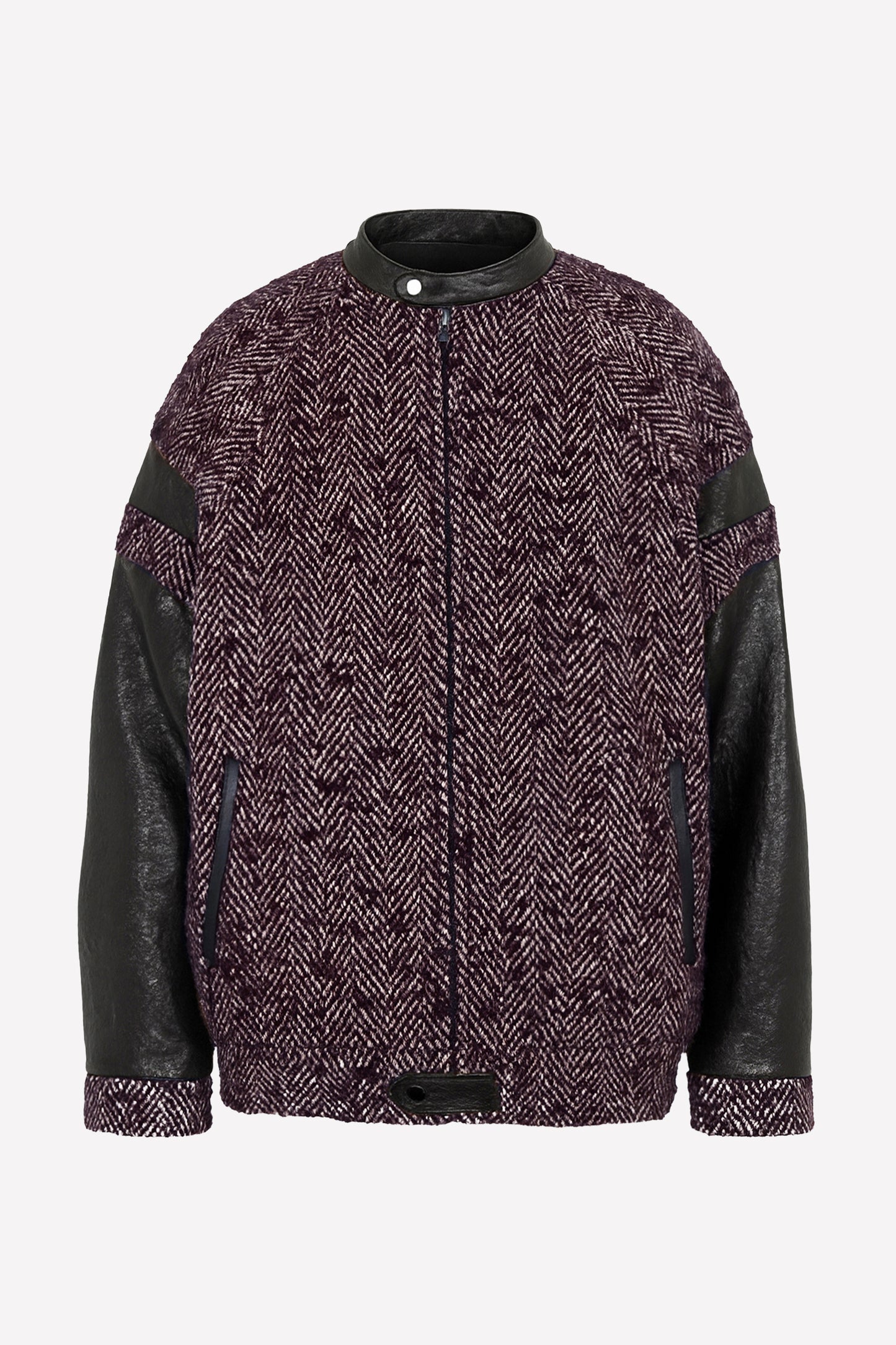 DELIA - Tweed bomber jacket Downtown