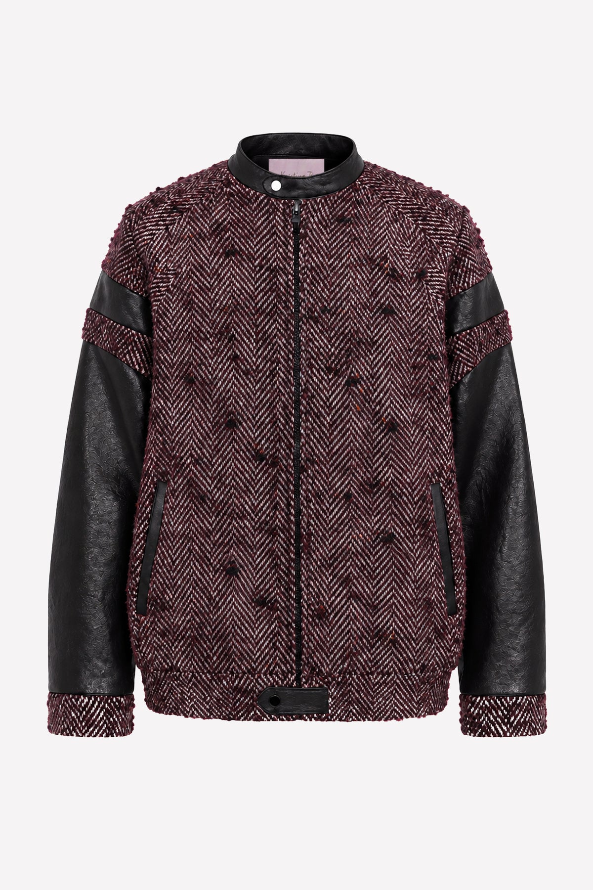DELIA - Bomber in tweed Downtown