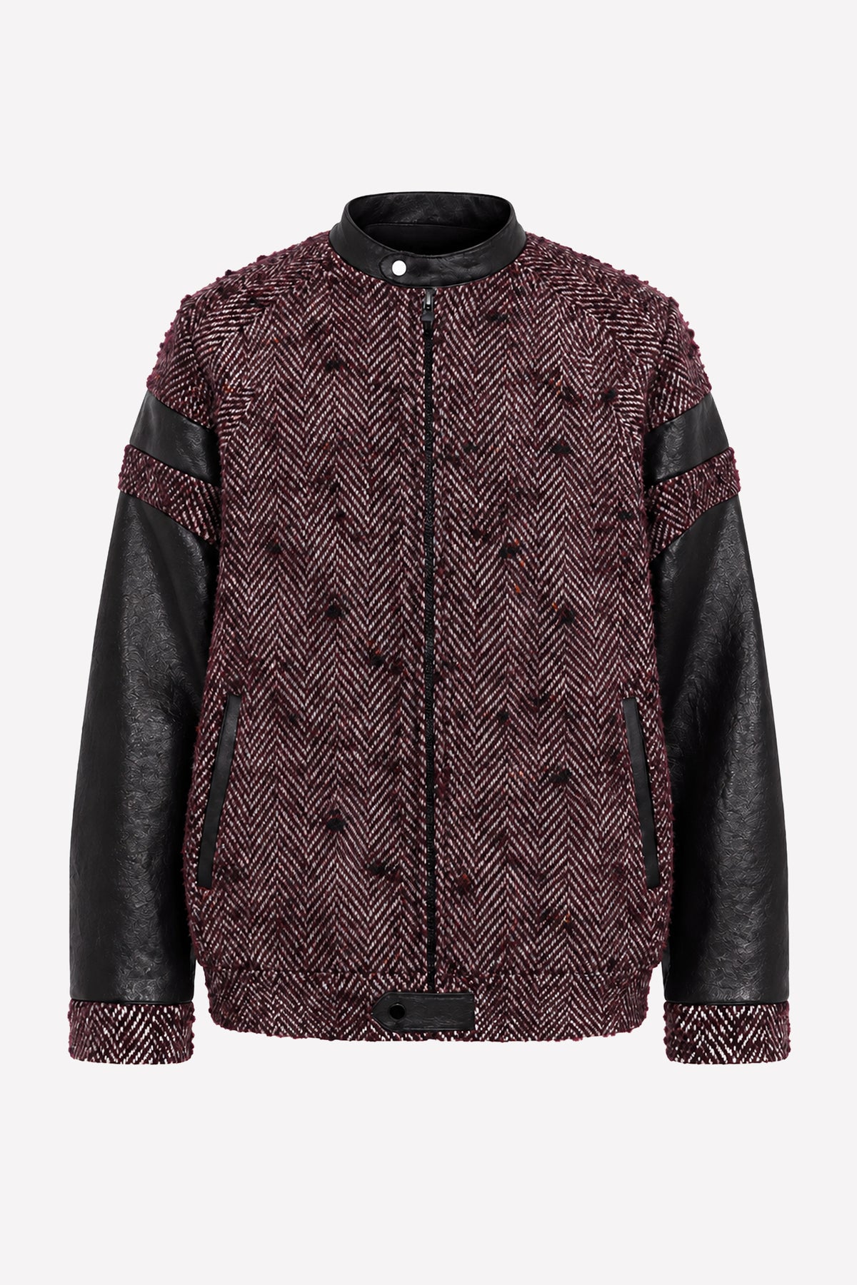 DELIA - Tweed bomber jacket Downtown