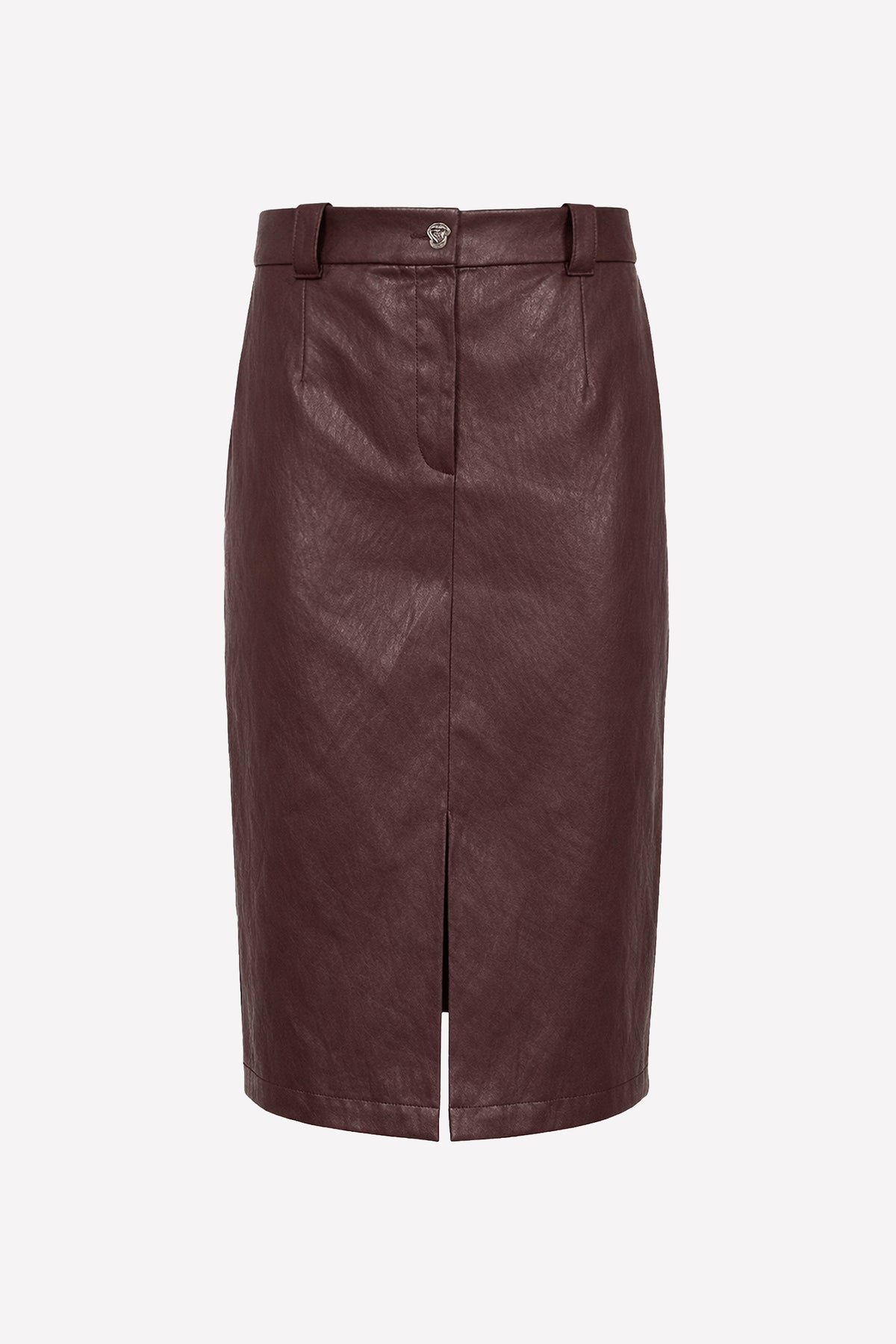 NOEMI - Eco-leather skirt Rock