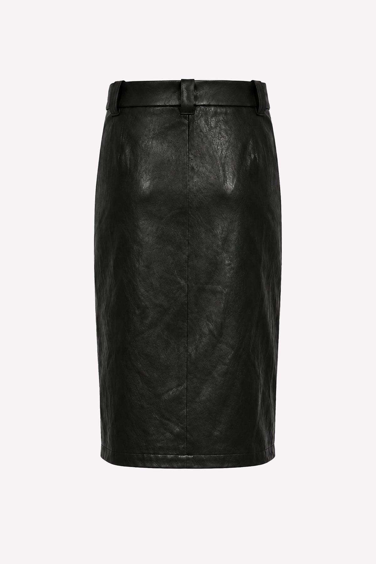 COSTANZA - Gonna in eco-leather Rock