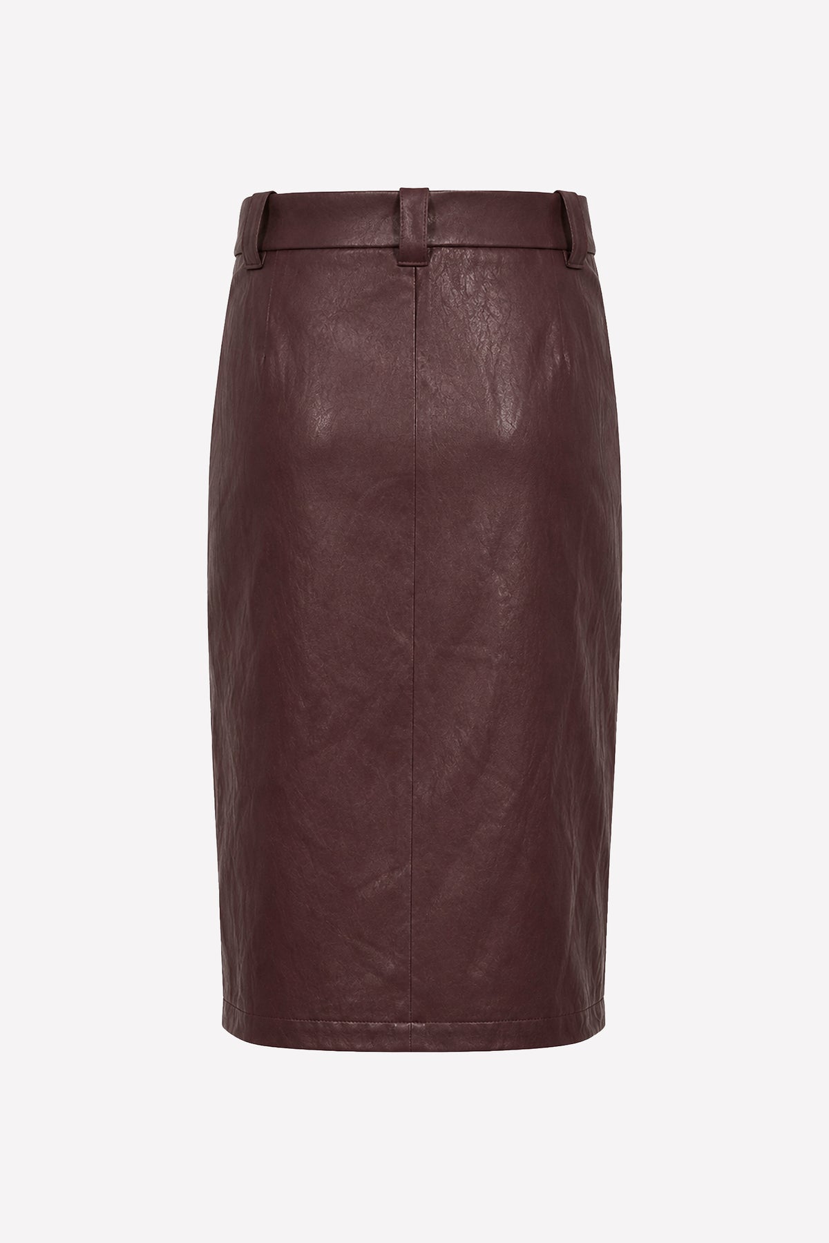 NOEMI - Eco-leather skirt Rock