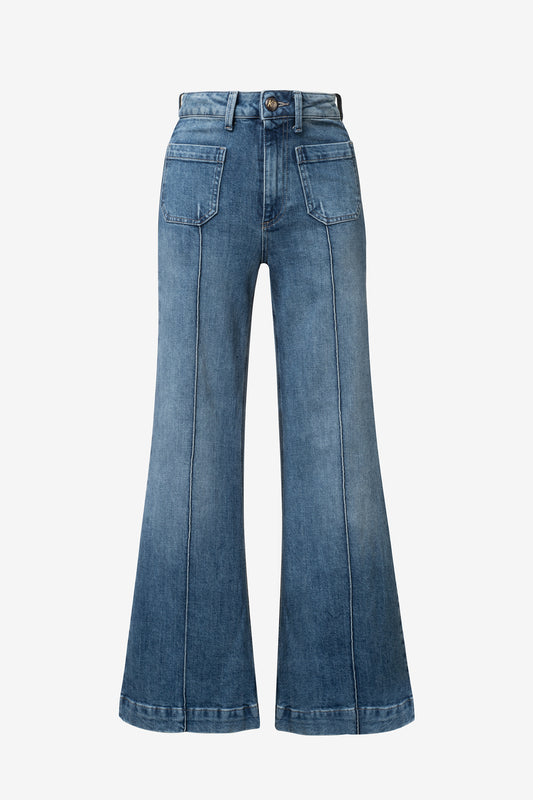 DOMITILLA - Wide leg jeans