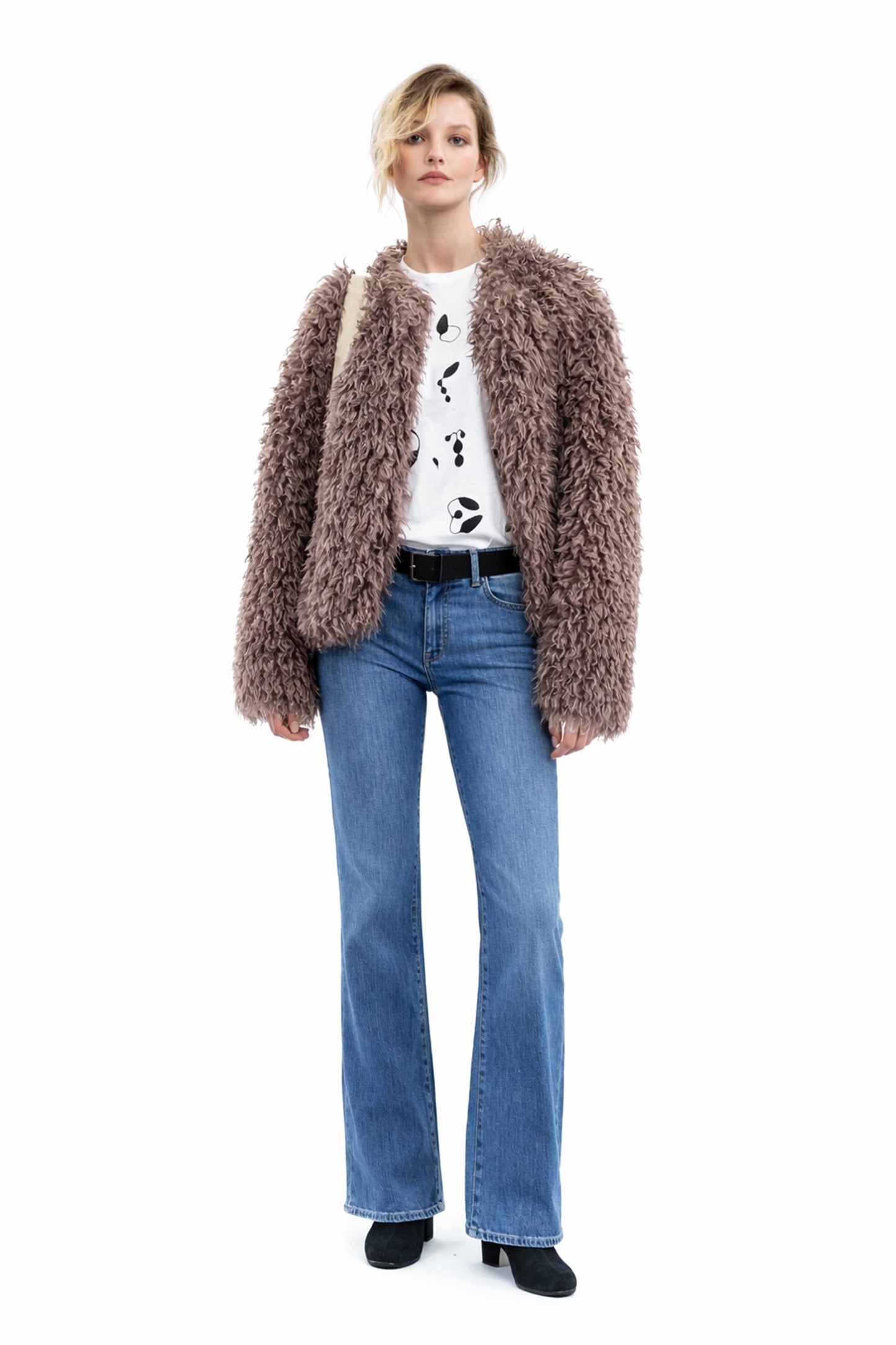 LUCILLA - Jeans Flare a vita bassa