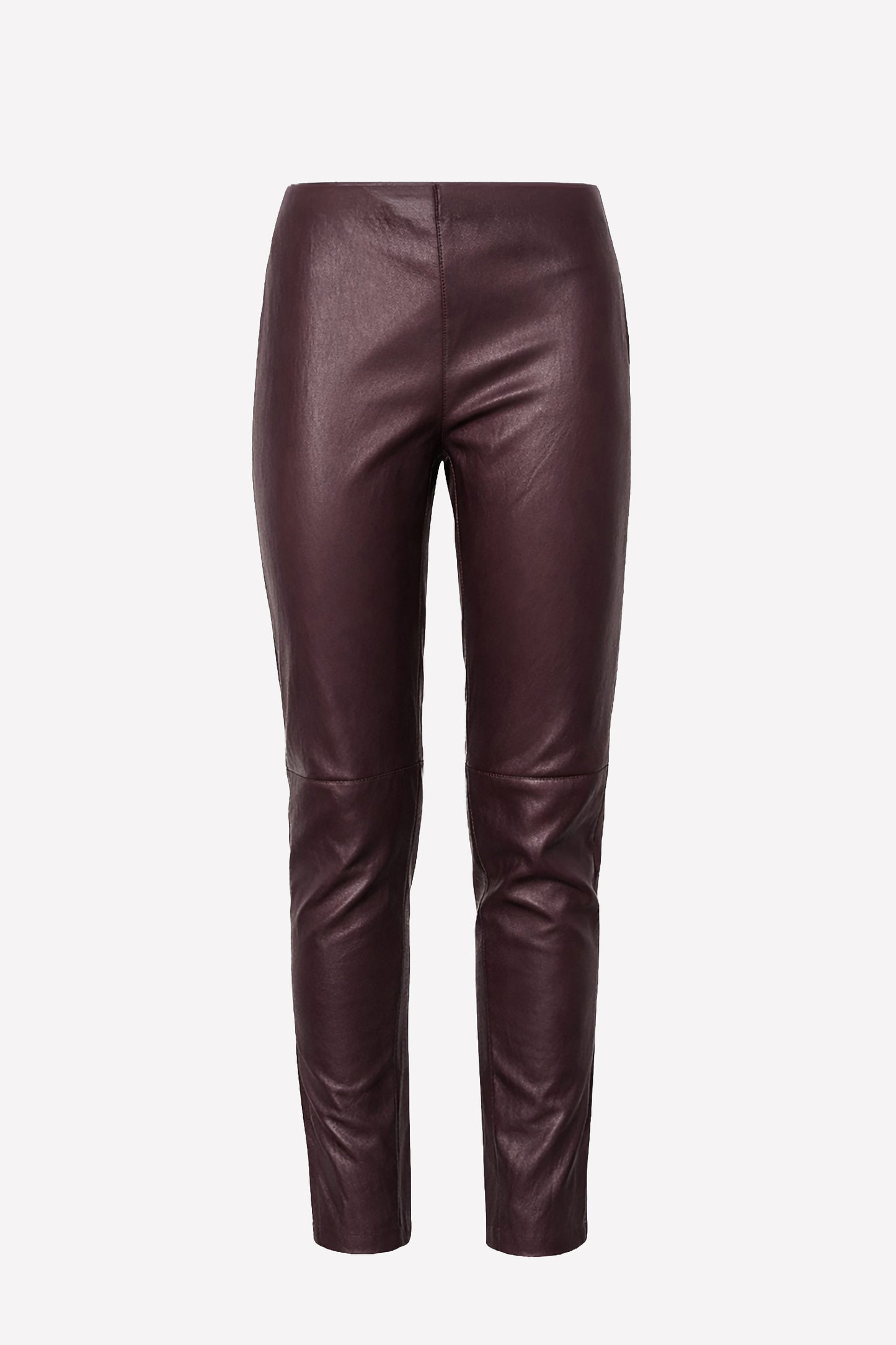 REBECCA - Skinny eco-leather trousers Rock