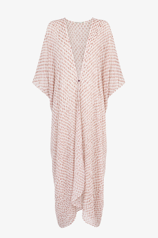 OLIVIA - Silk Caftan Brush