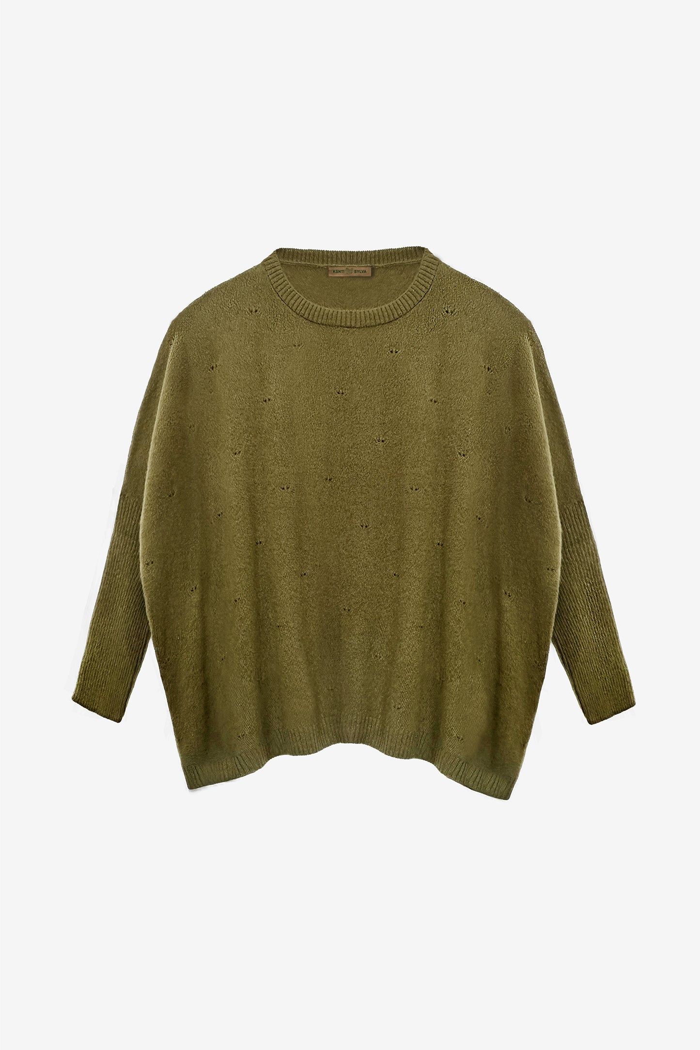 MUSCHIO - Poncho in wool and cashmere