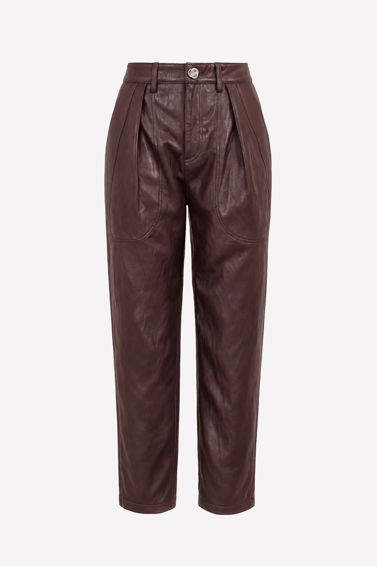 LIVIA - Pantaloni in eco-leather Rock