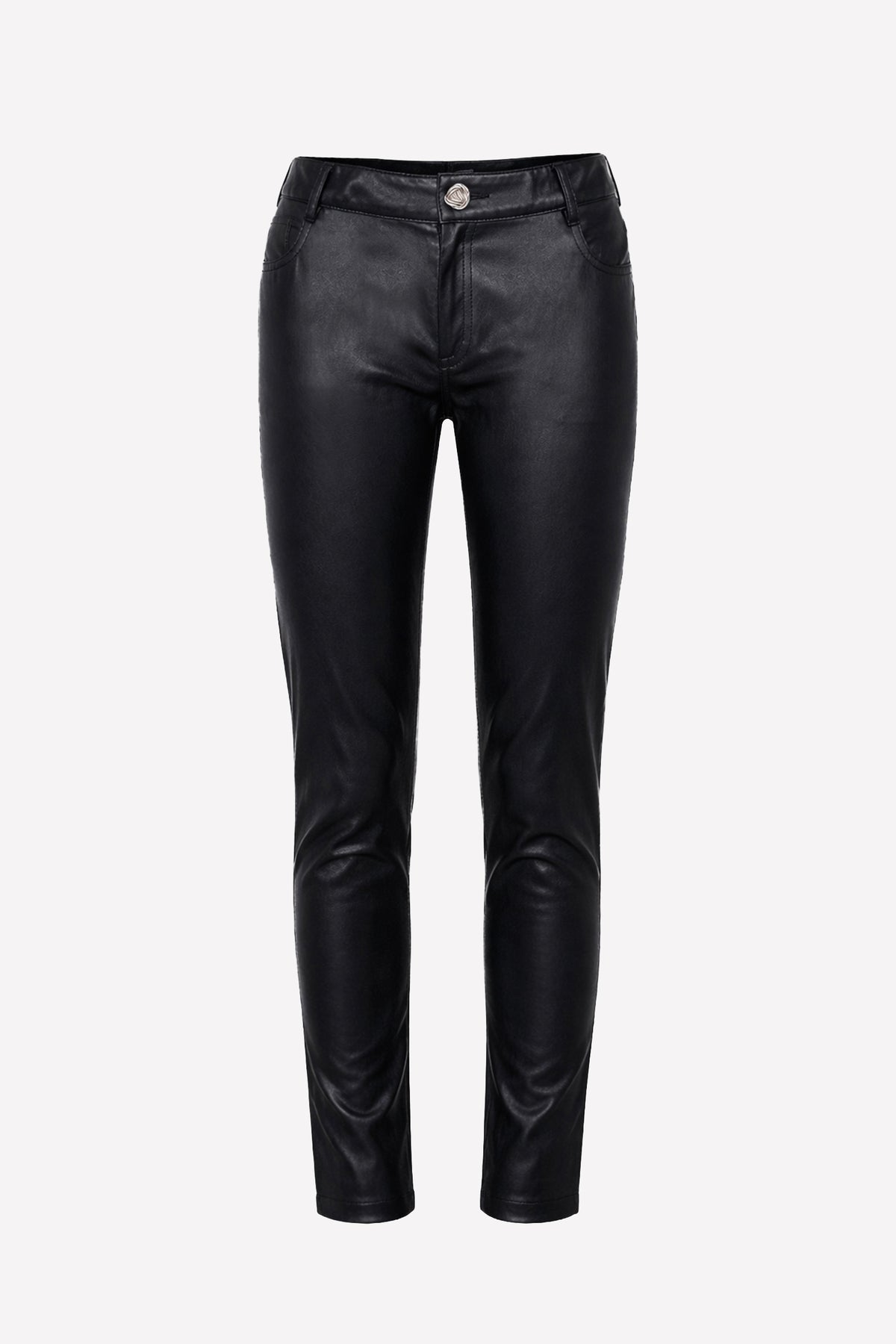 PENELOPE - Eco-leather trousers Rock