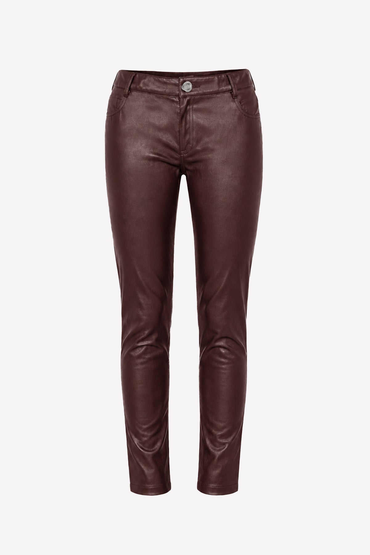 FLAMINIA - Pantaloni in eco-leather Rock