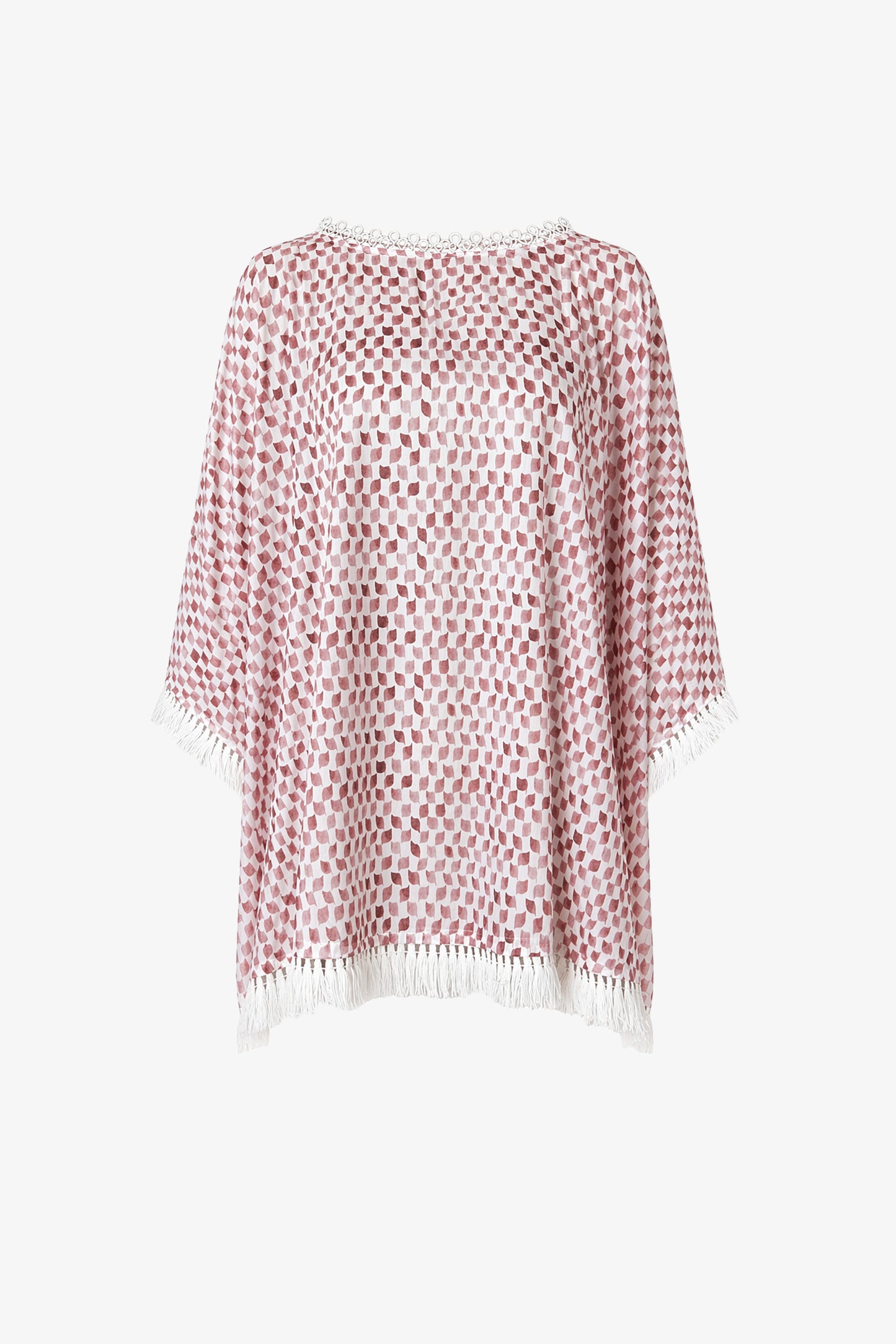 DELIA - Cotton Poncho Brush