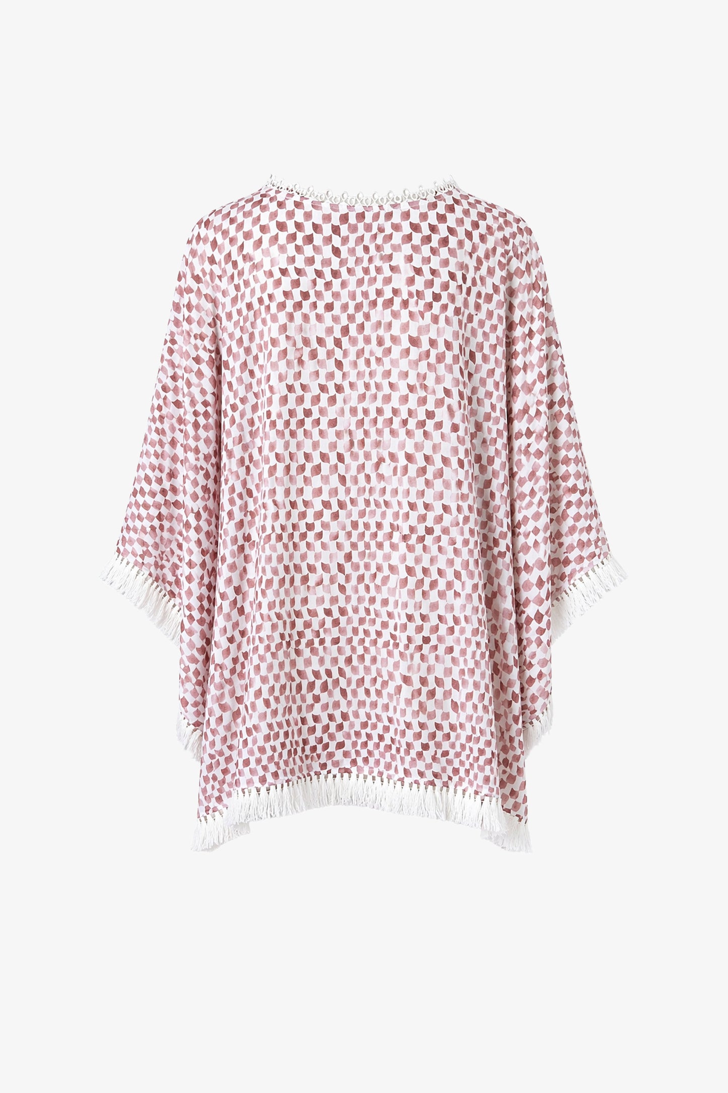 DELIA - Cotton Poncho Brush