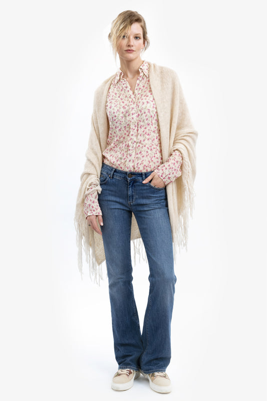 PERLA - Alpaca and cashmere shawl