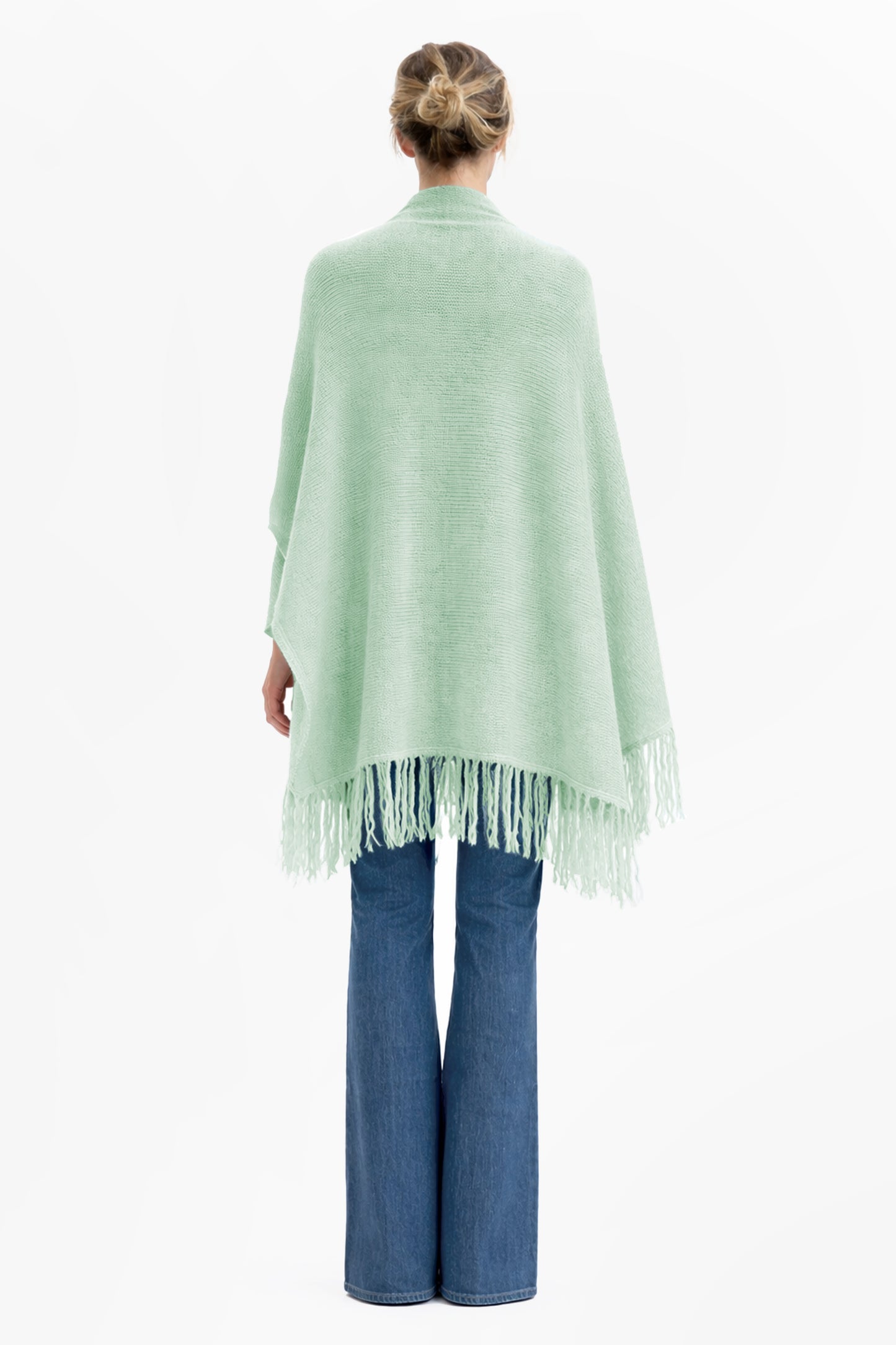 ESMERALDA - Poncho in alpaca e cashmere