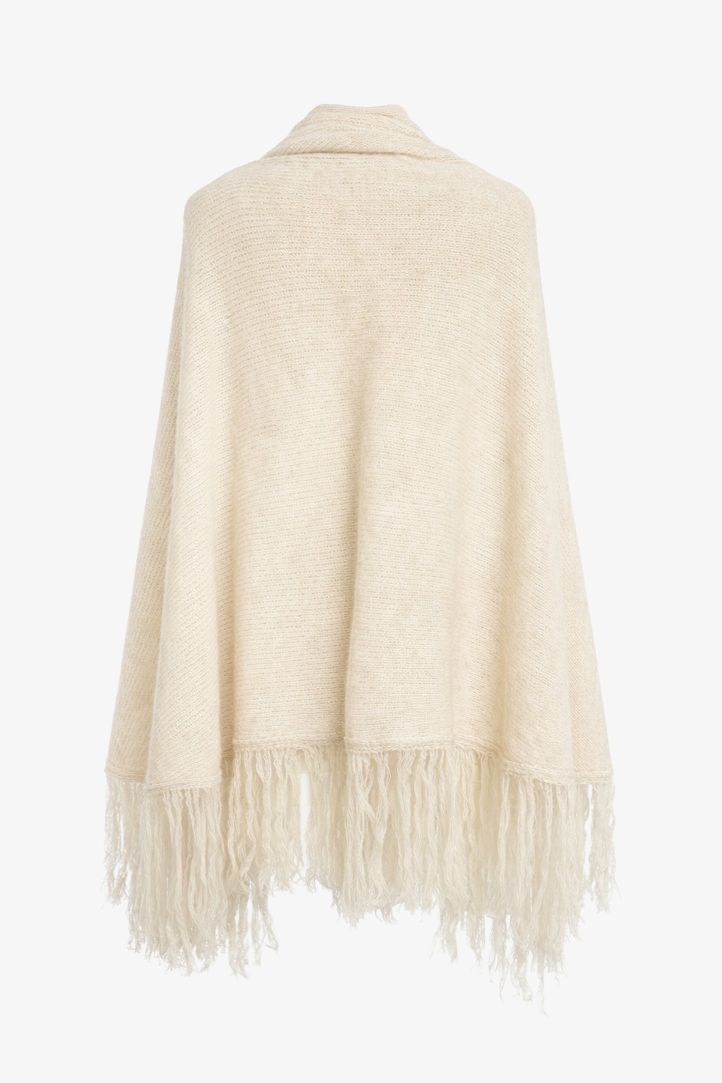 PERLA - Poncho in alpaca e cashmere