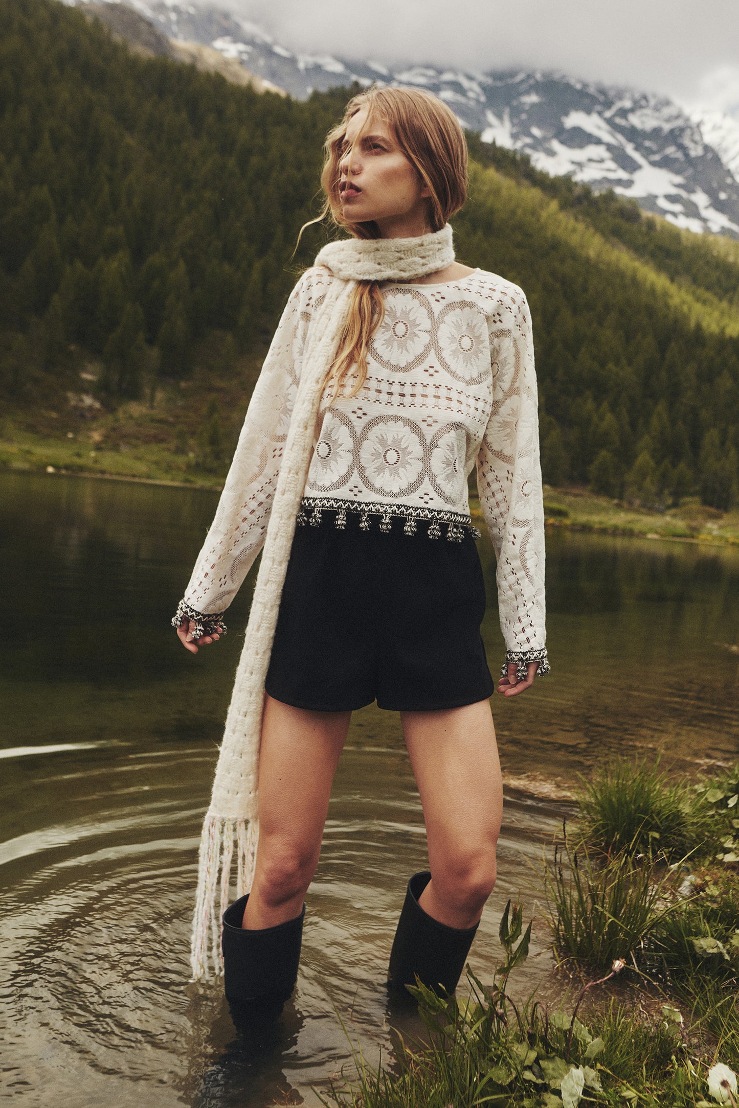 LODOVICA - Cozy fleece shorts