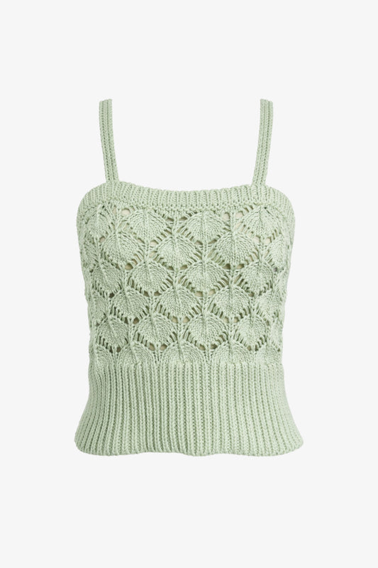 MARINA - Knitted top Seashell