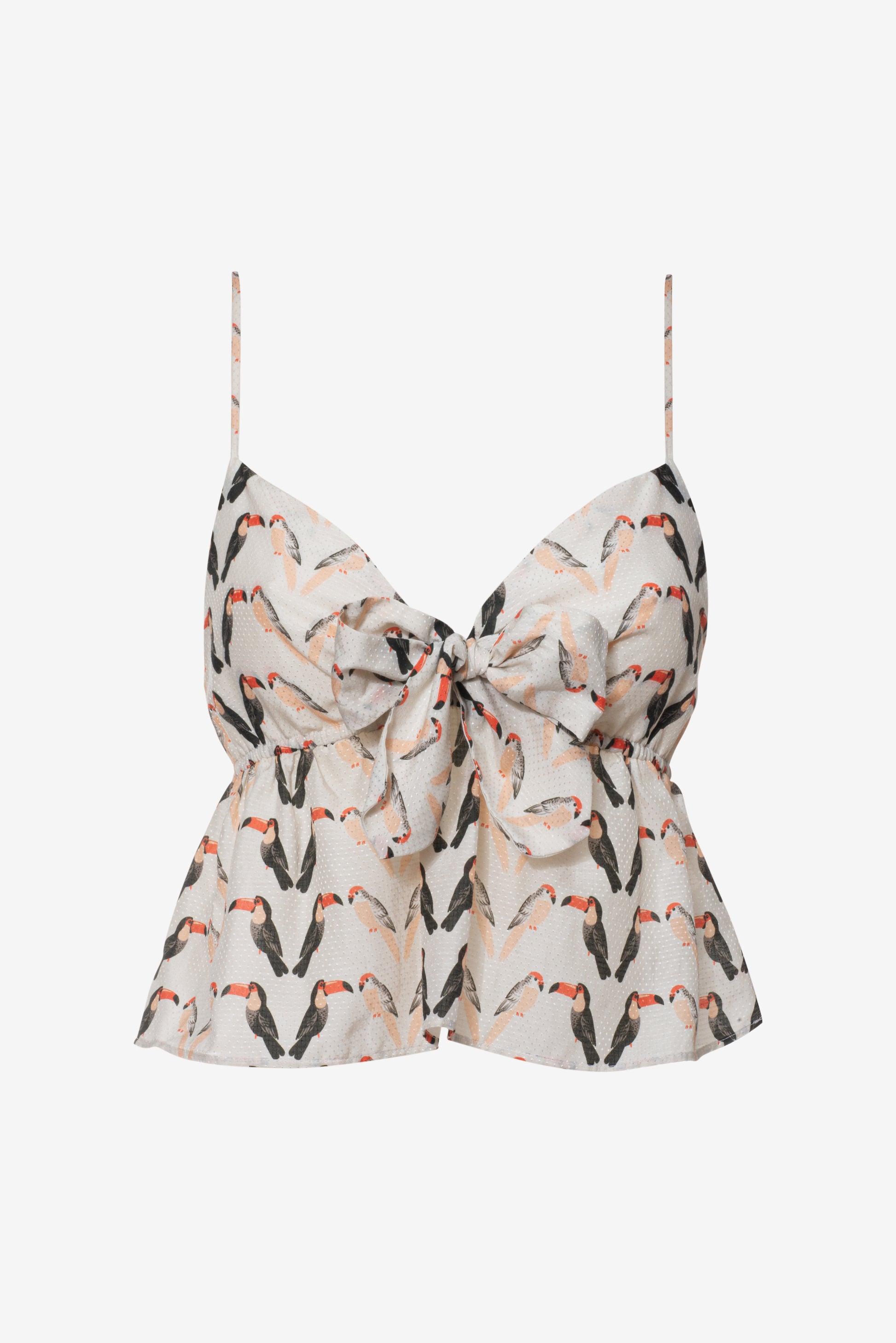 Kristina Ti MAFALDA - Top with toucans Vintage