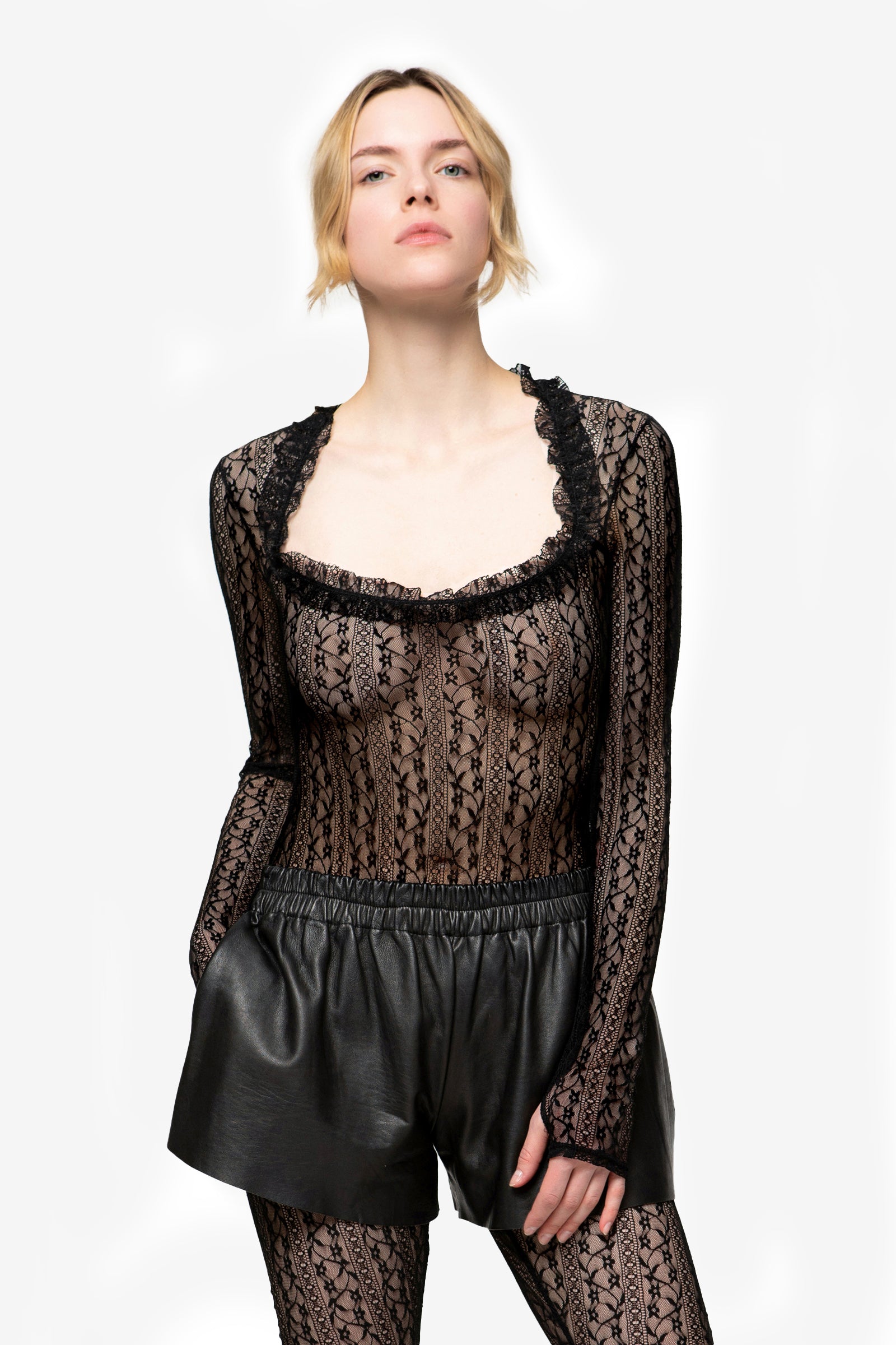 Kristina Ti FUTURA - Undress lace T-shirt