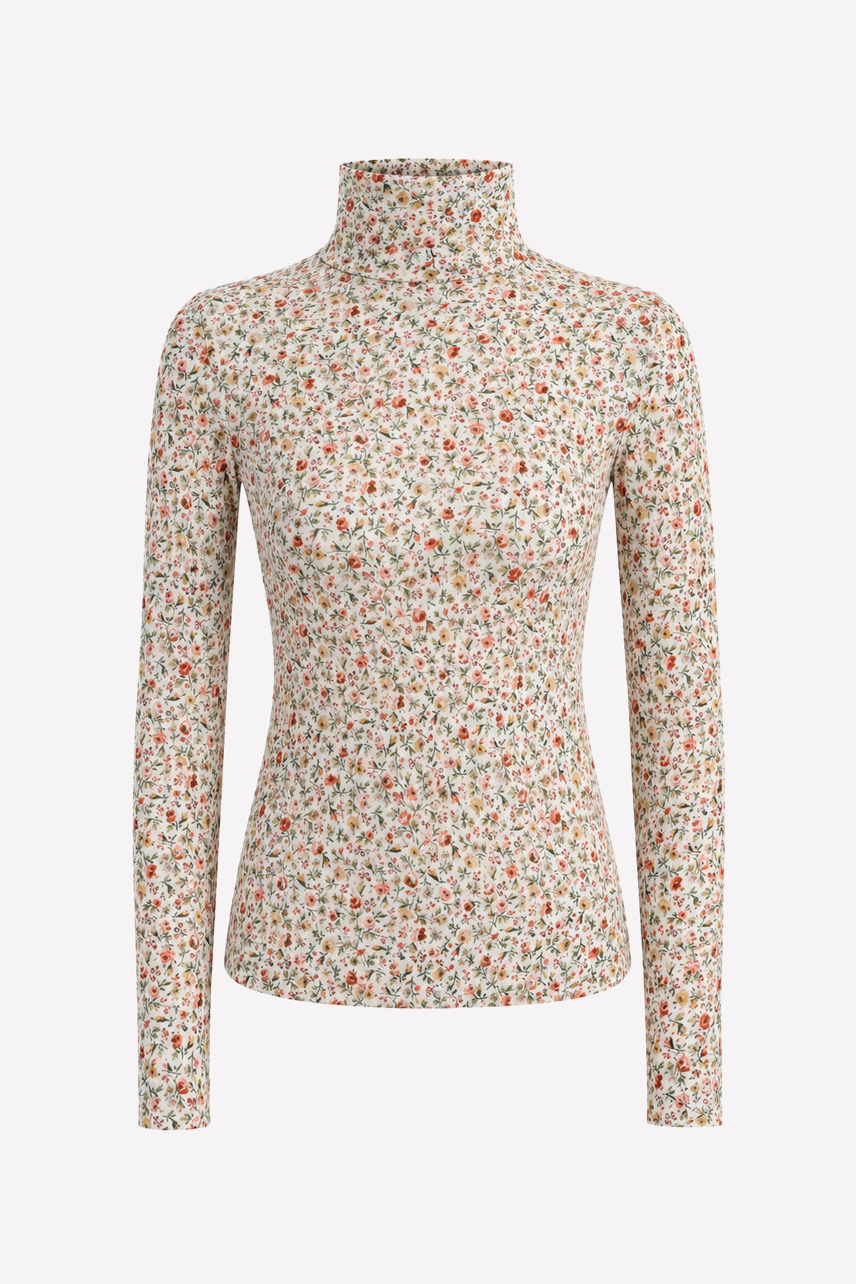 DELPHINE - T-shirt in jersey micromodal Flora