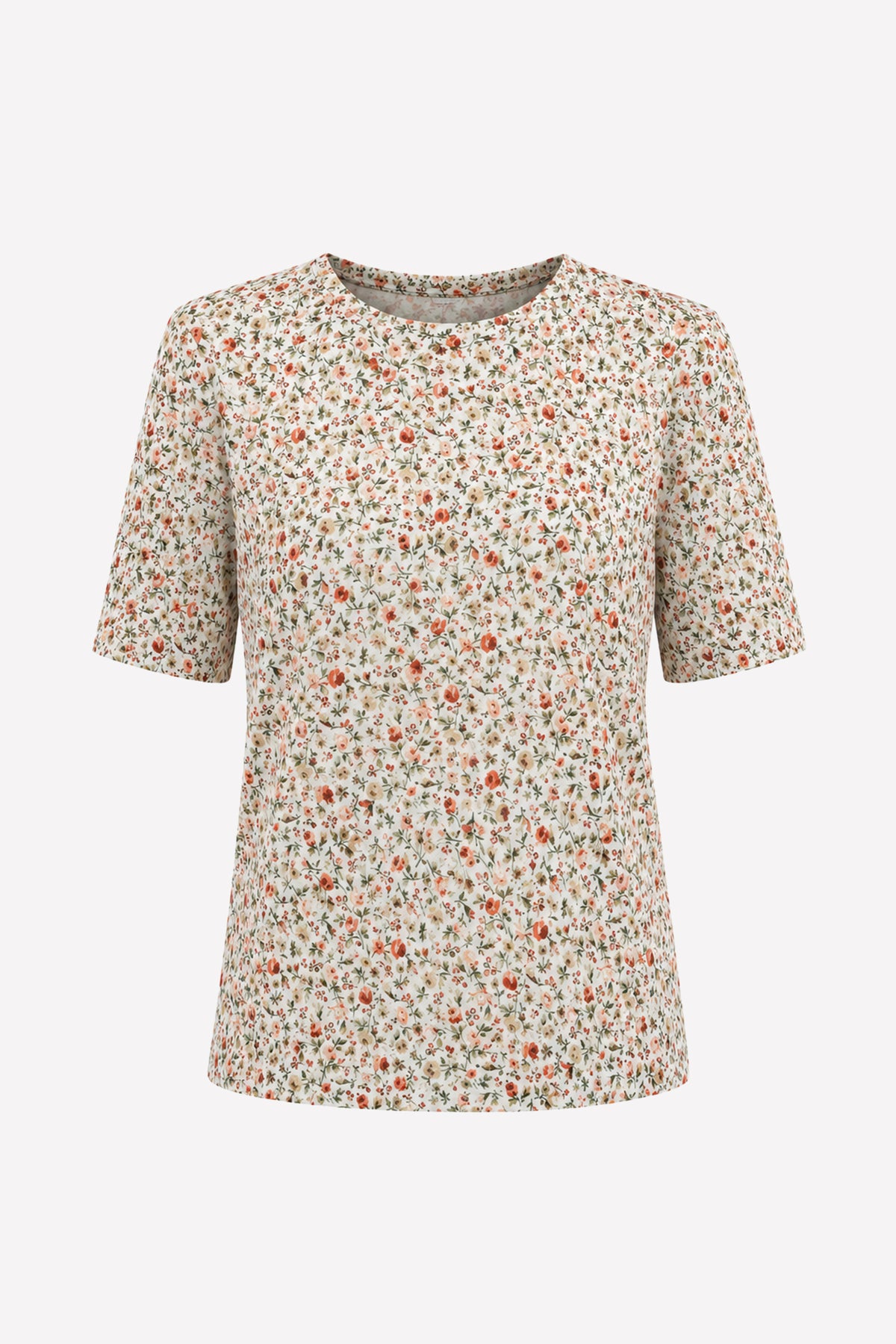 ISADORA - Micromodal jersey T-shirt Flora