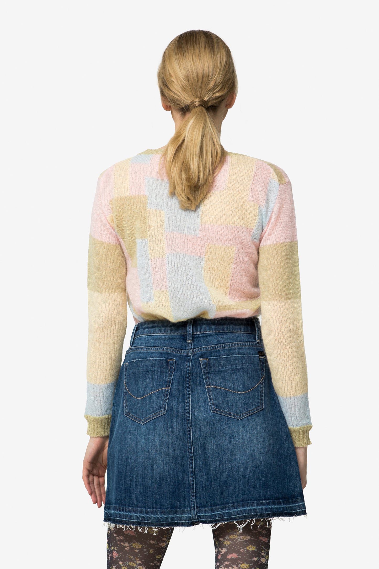 ELOISE - Mondrian wool sweater