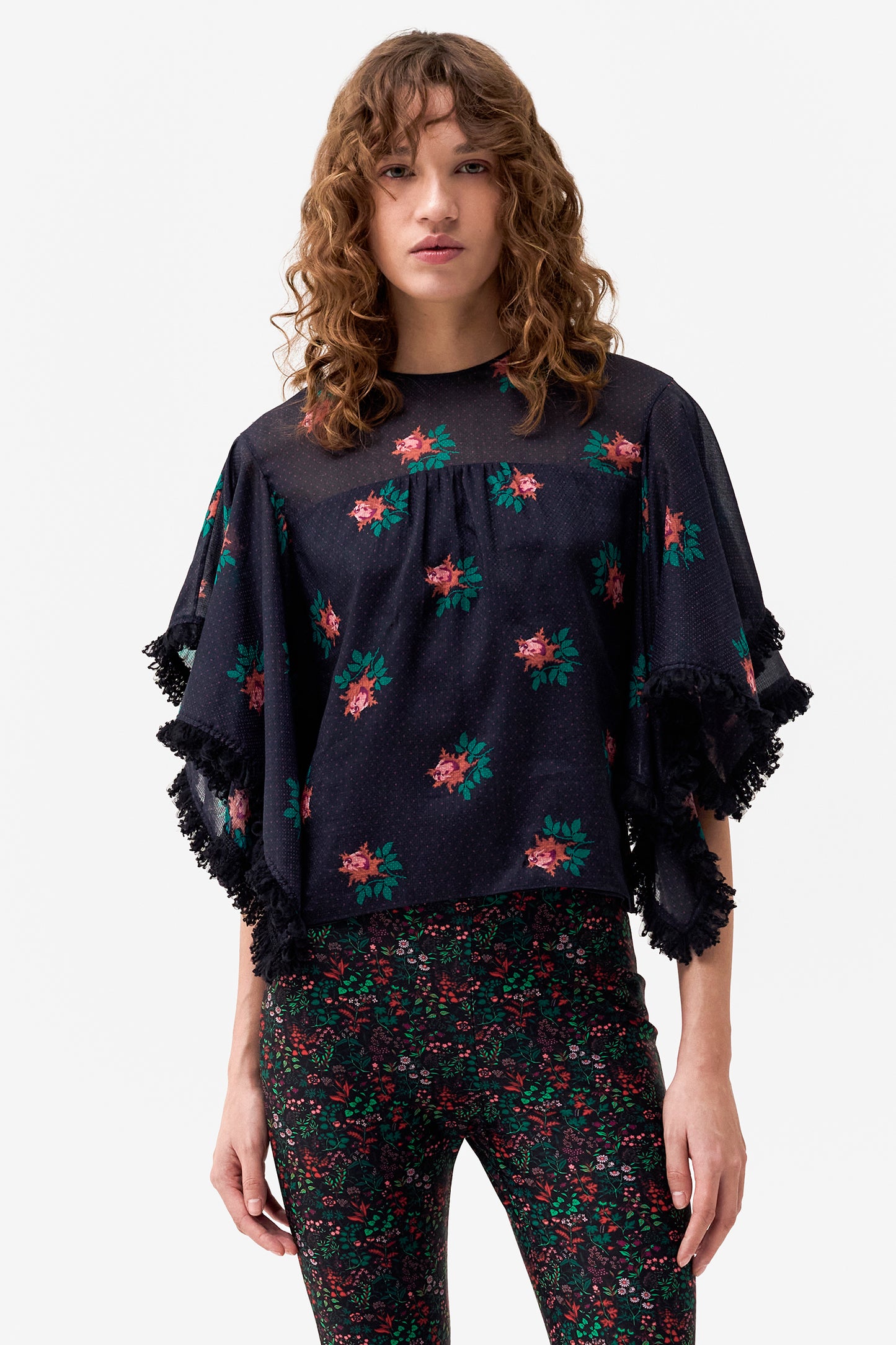 AGATHA - Blusa Blossom