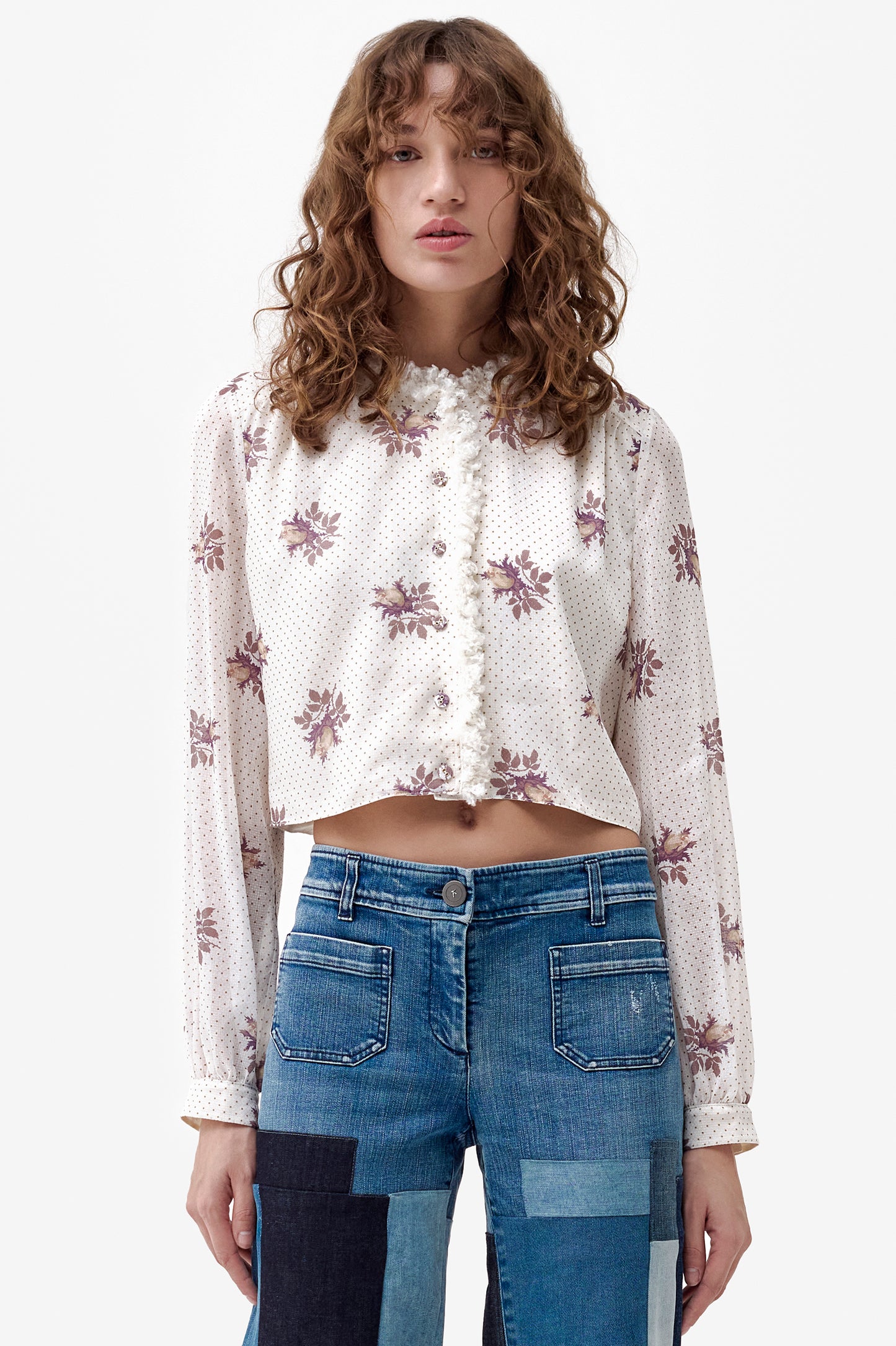 ARIANNA - Crew-neck shirt Blossom