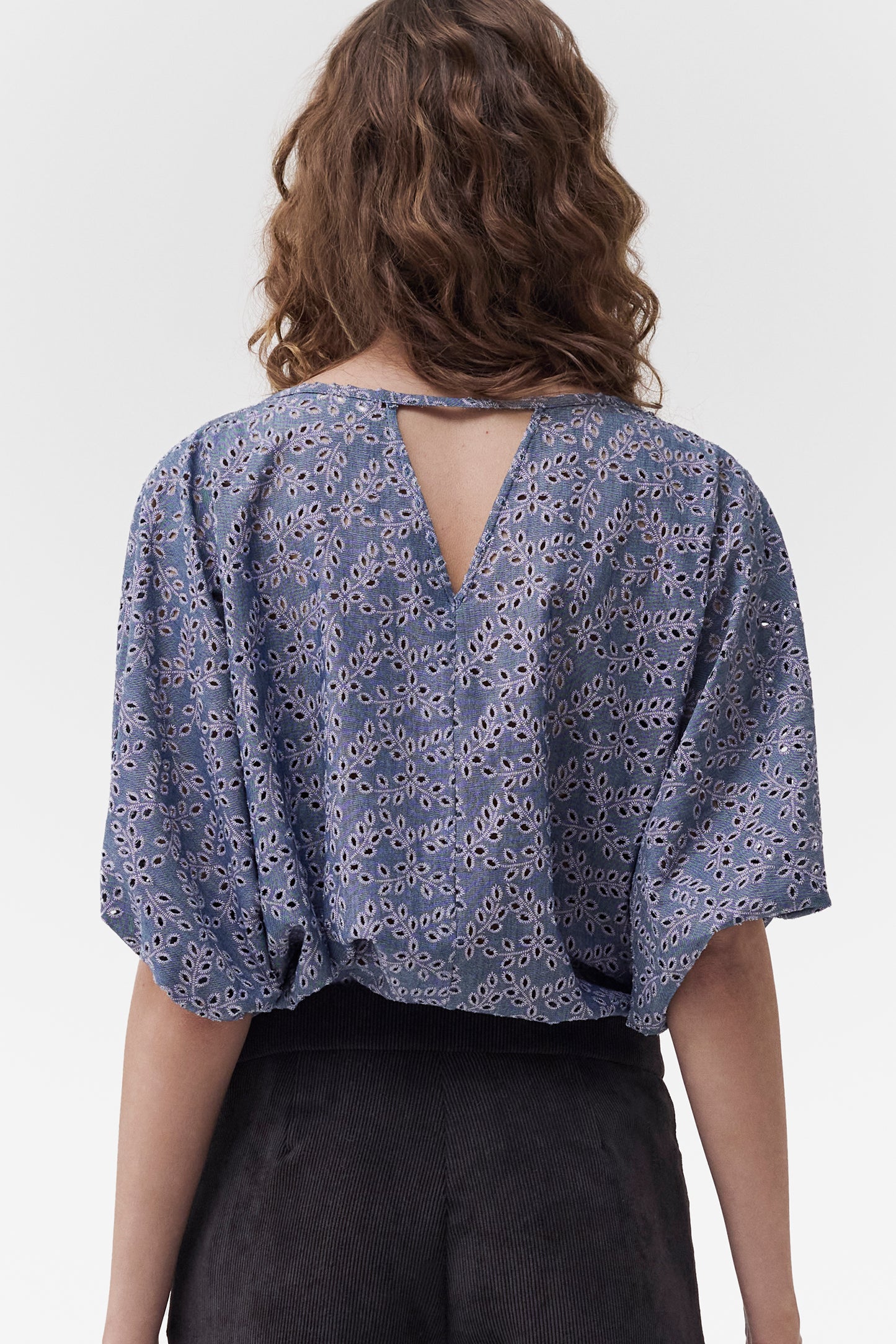 CAROLE - Kimono blouse Foliage