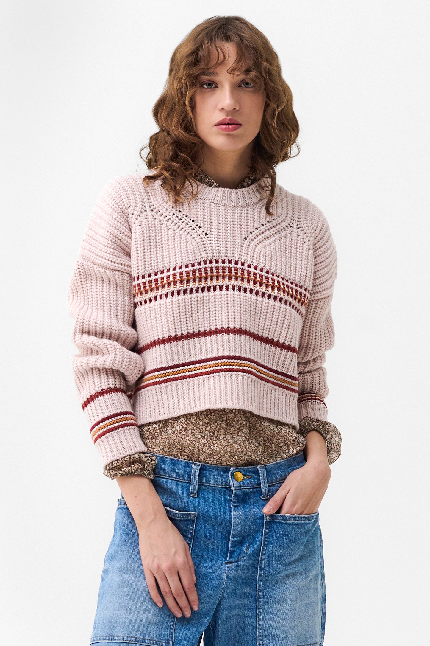 LEA - Merino wool pullover Chalet