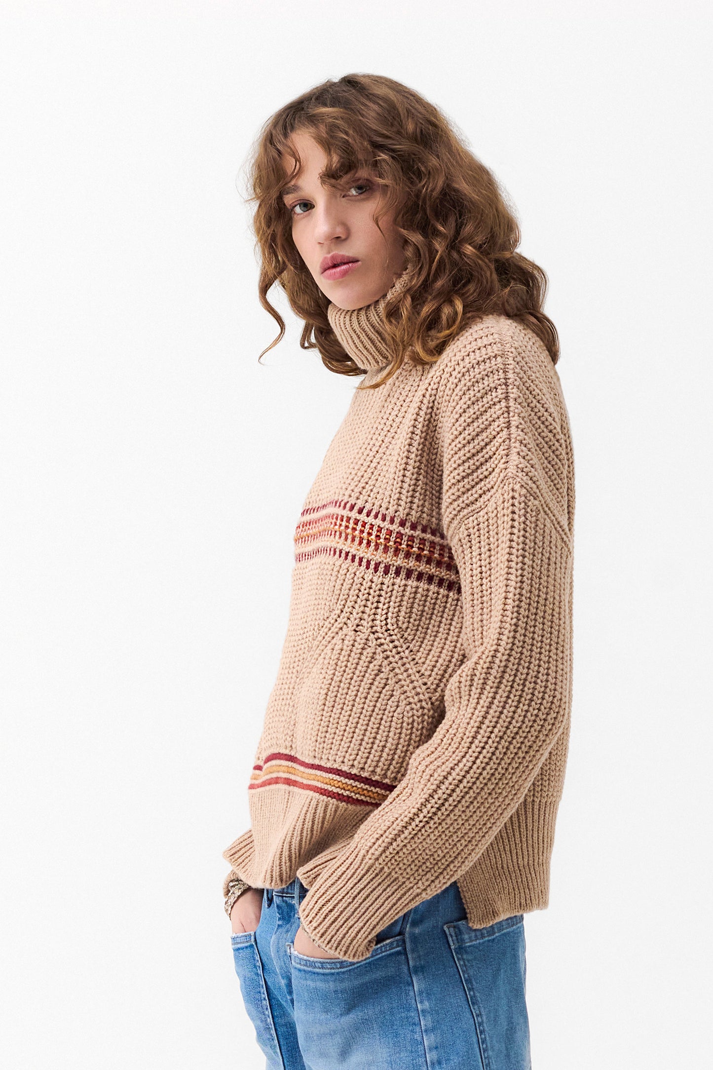 ANNA - Turtleneck wool merino Chalet