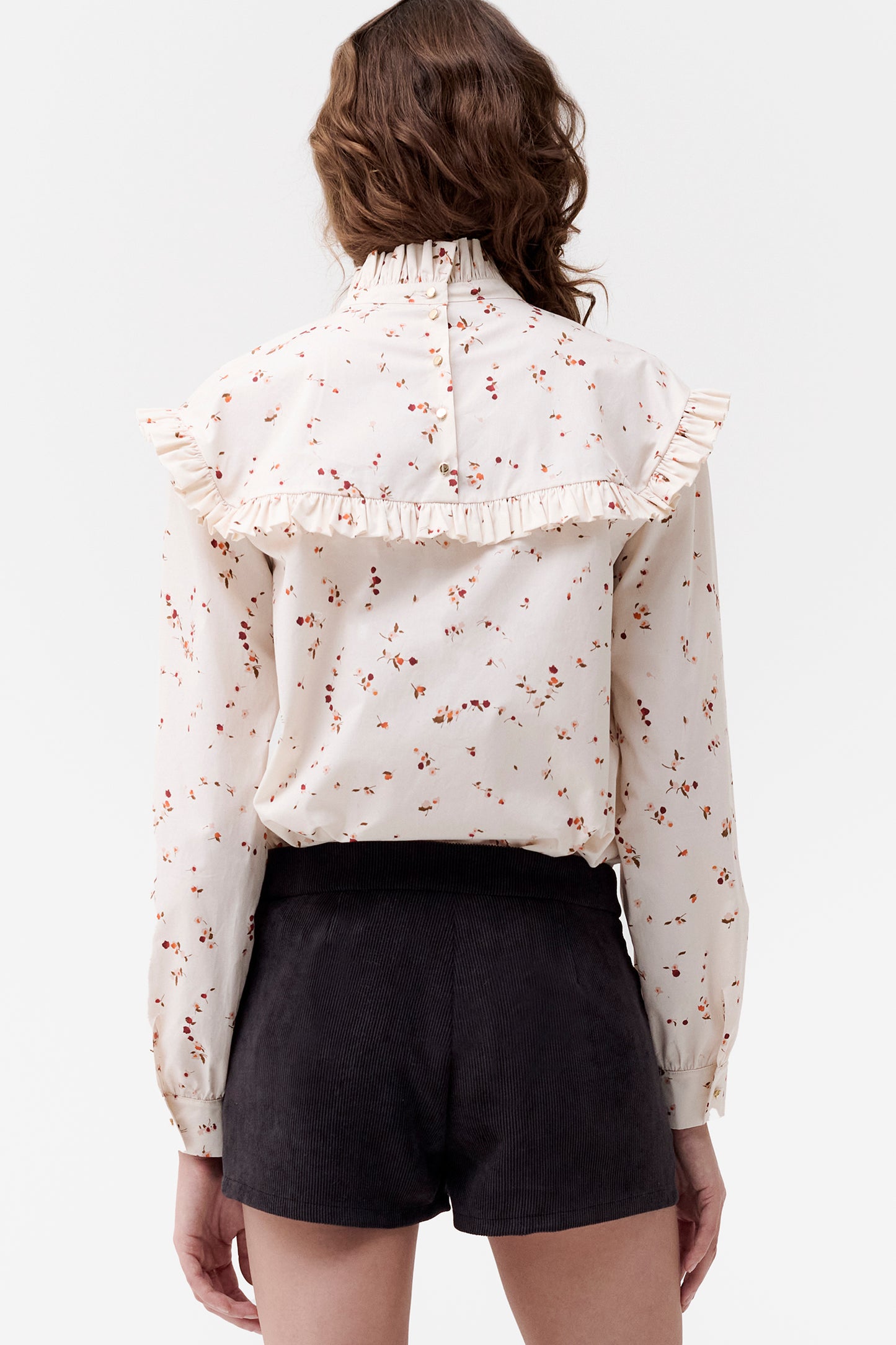 CRISTINA - Cotton blouse Autumn