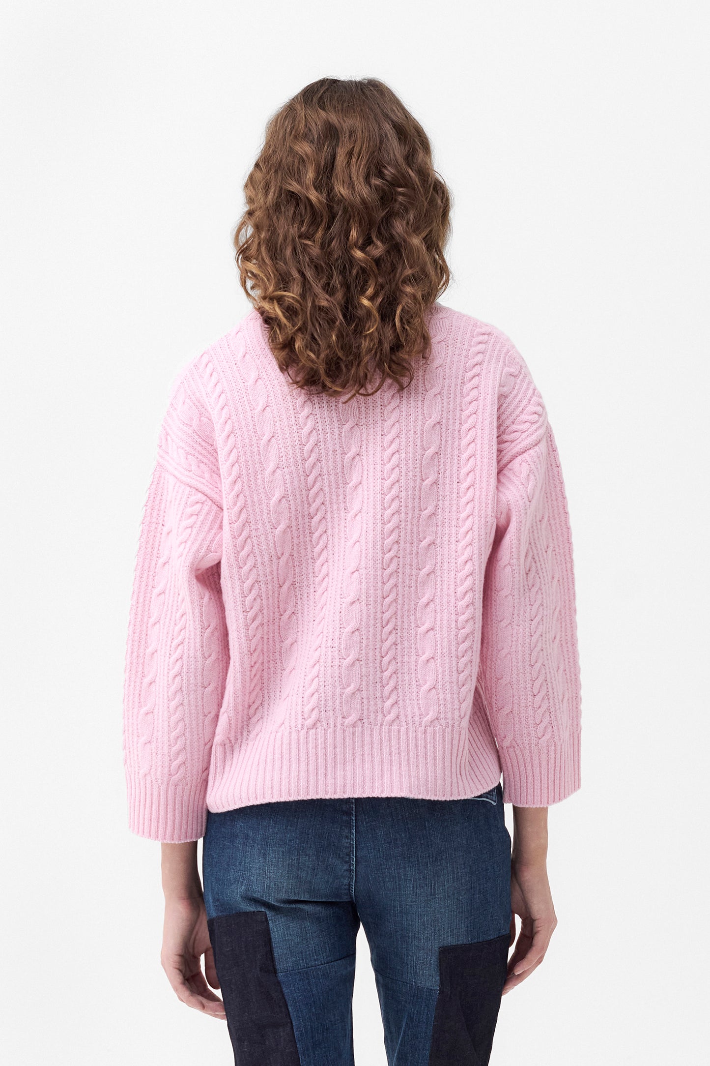 CAMELIA - Merino wool sweater Diamond