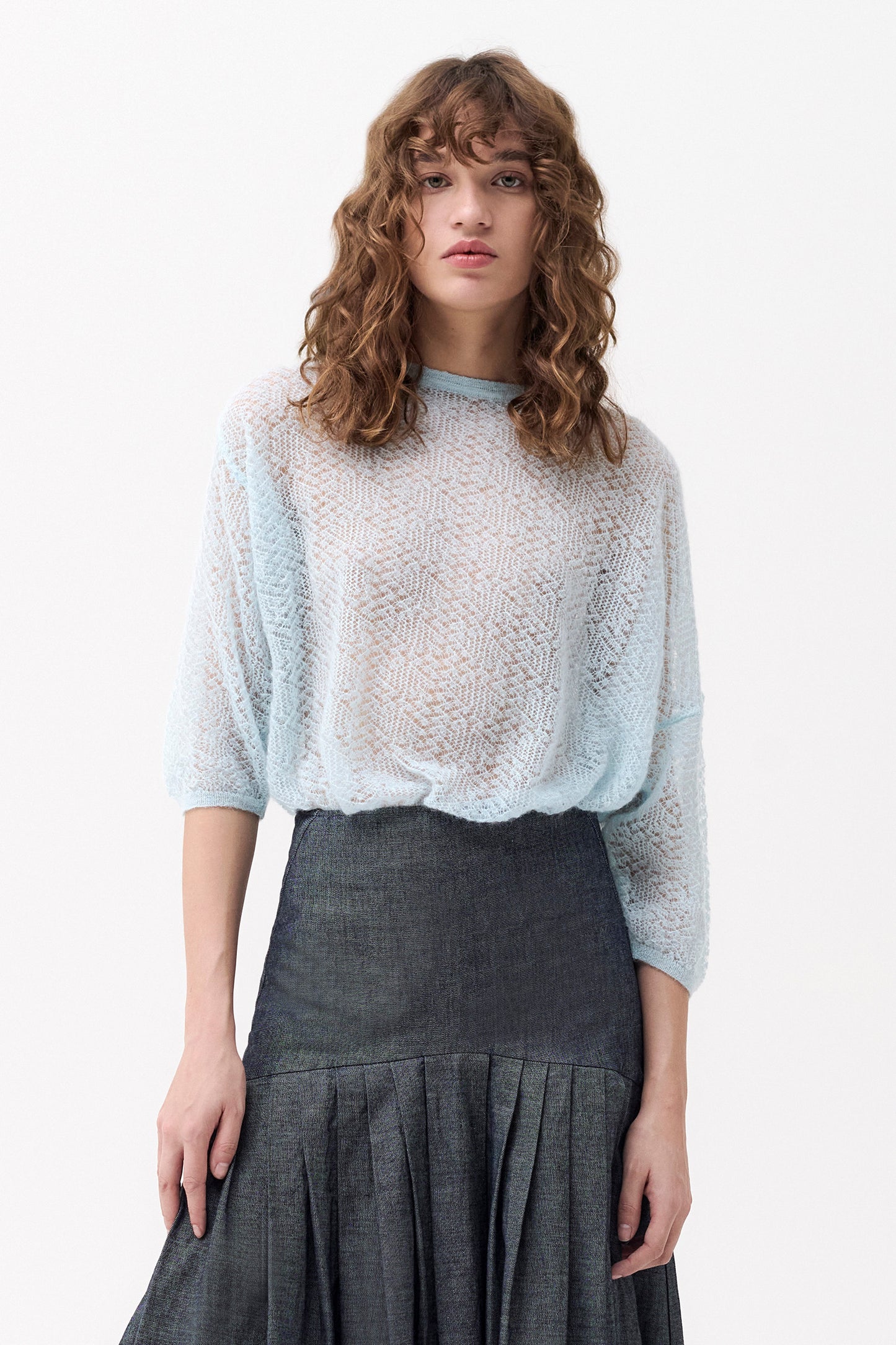 JOAN - Maglia mohair e alpaca Pastel