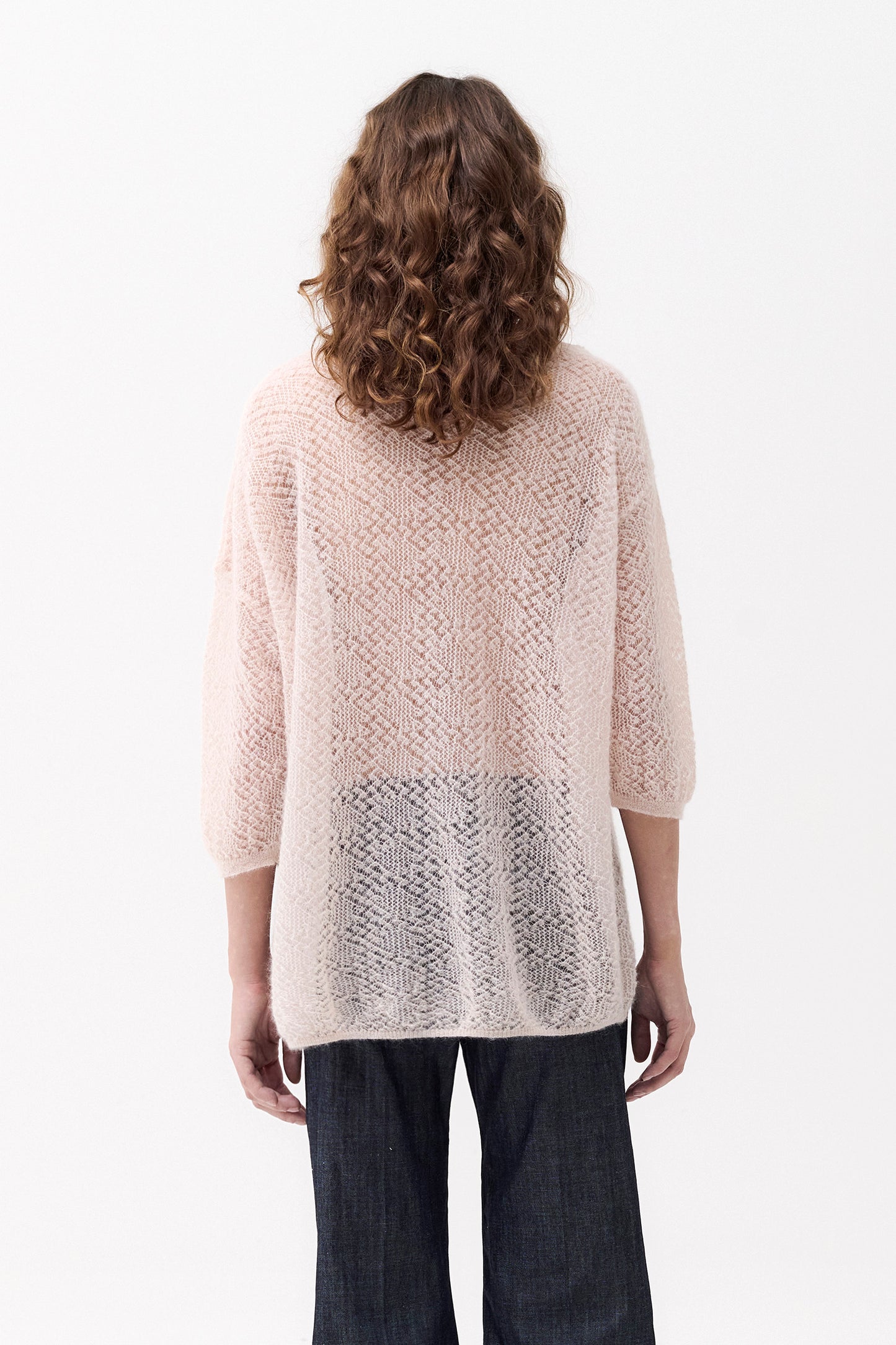 ISABELLE - Mohair and alpaca sweater Pastel