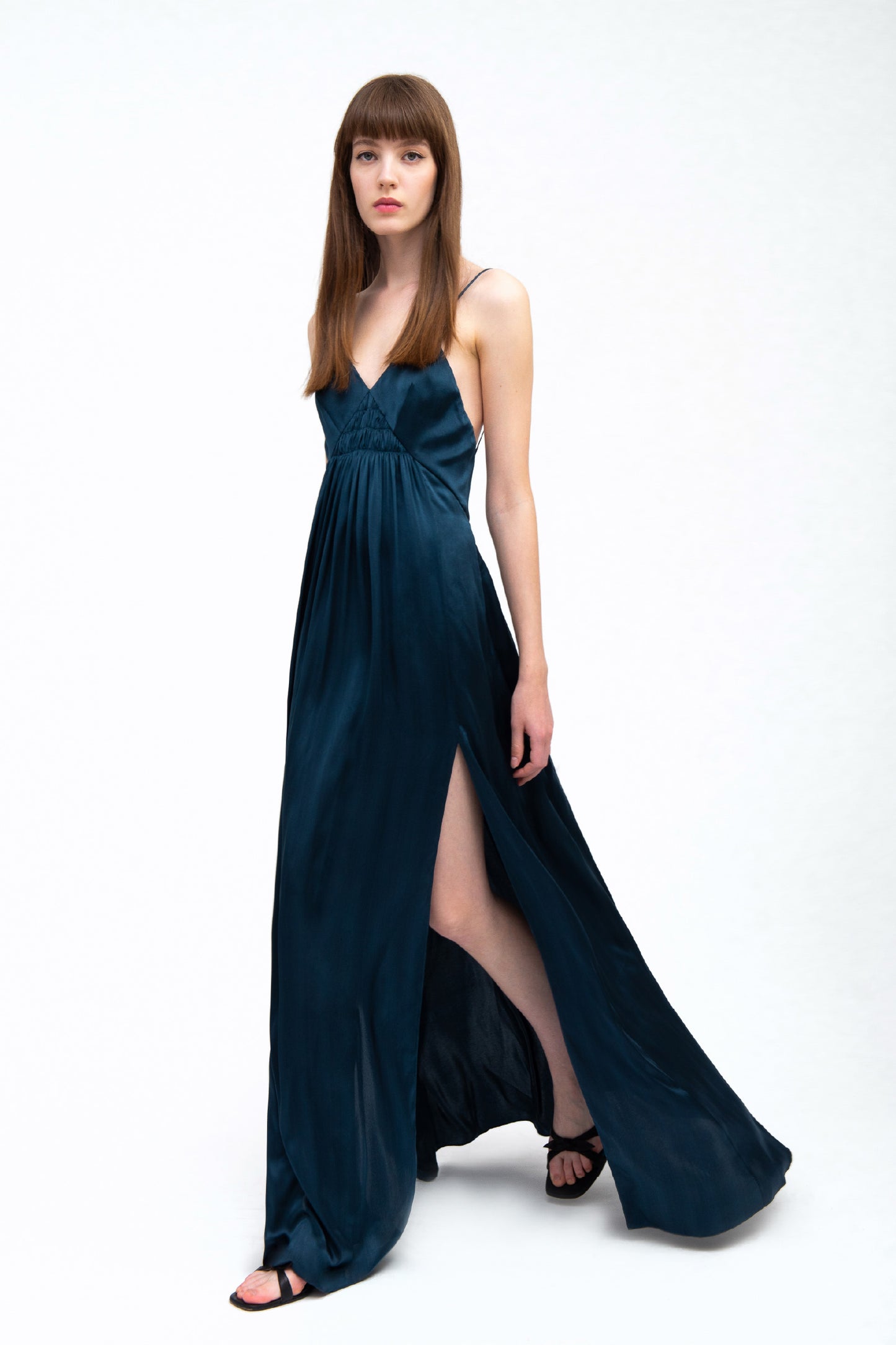 MAREA - Long silk dress
