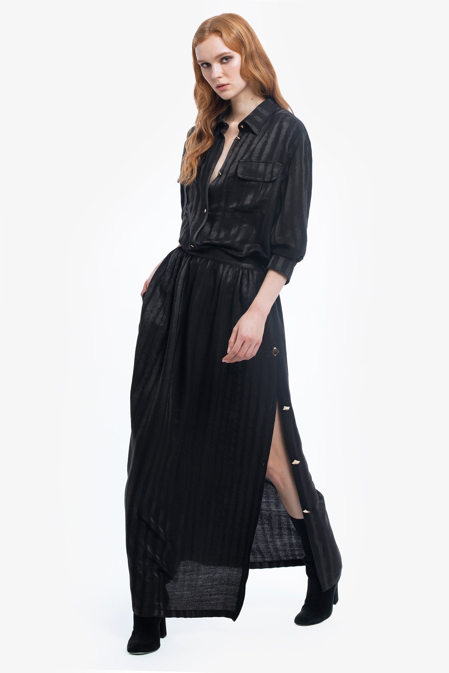 SISSI - Gonna in jacquard Stripes