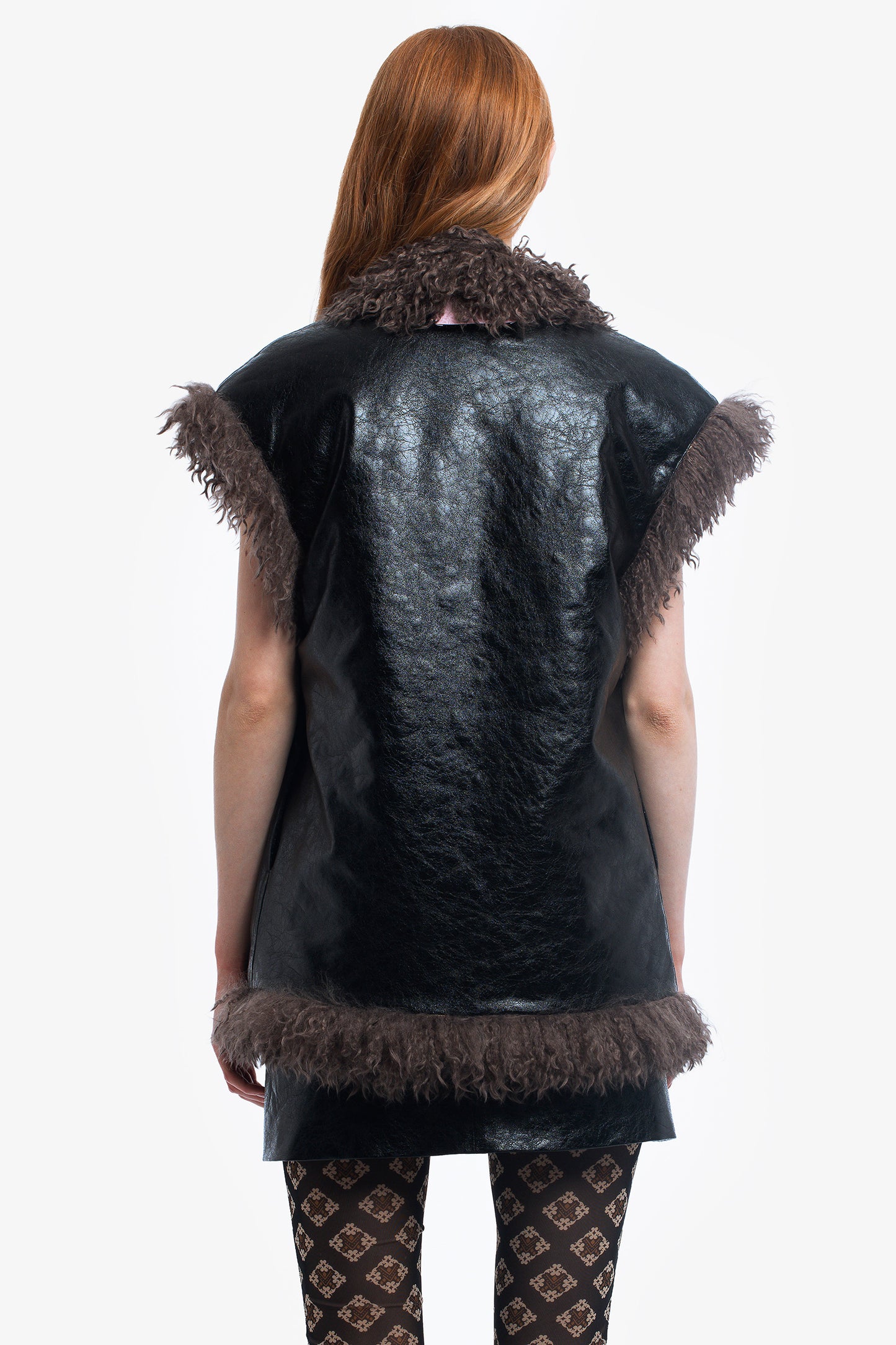 SIENNA - Gilet double face Sauvage