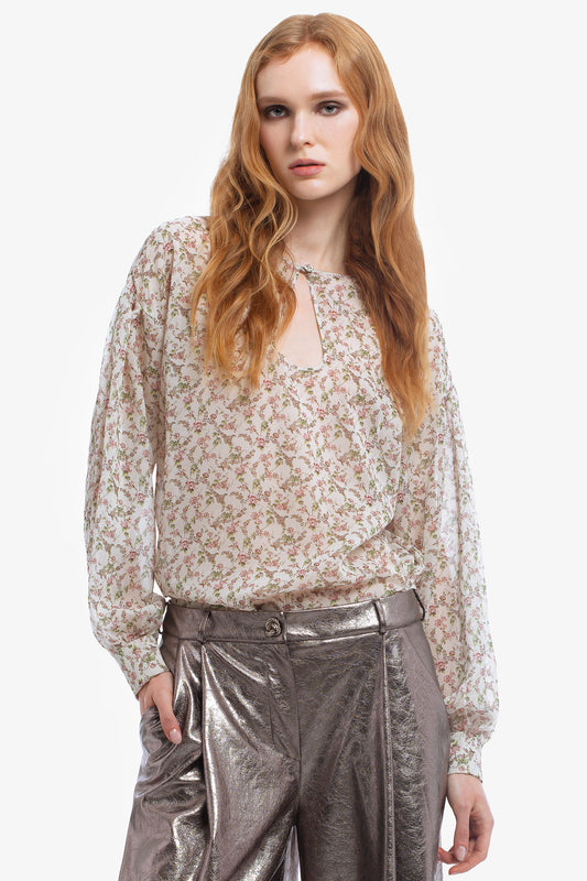 AMELIA - Silk Blouse Ramage
